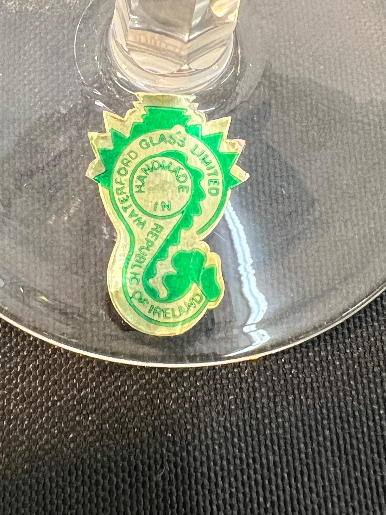 Waterford Crystal "alana" Claret Wine Glass Set of 3