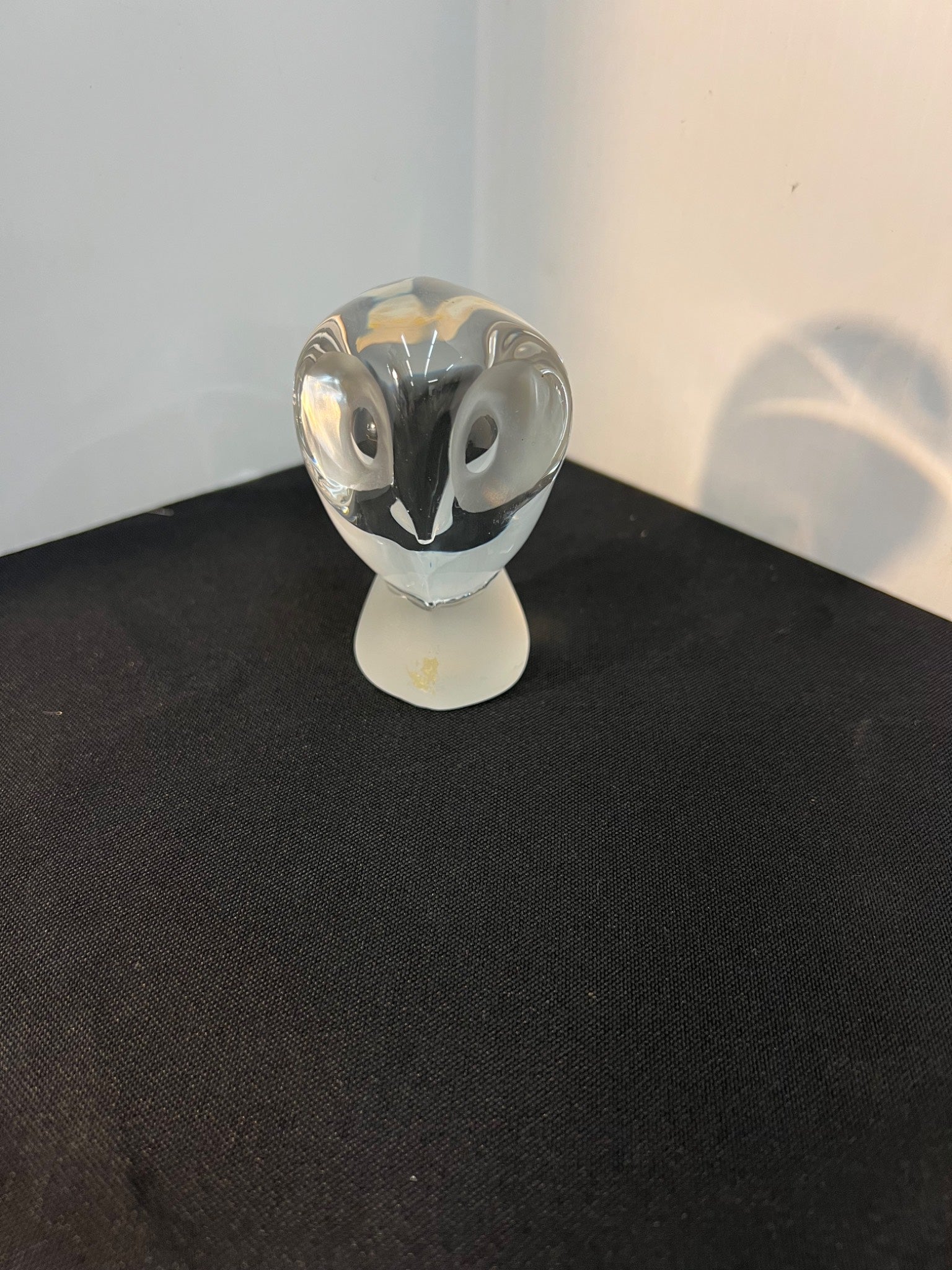 Vintage Reijmyre Sweden Crystal Owl Figurine – K10 Kristall