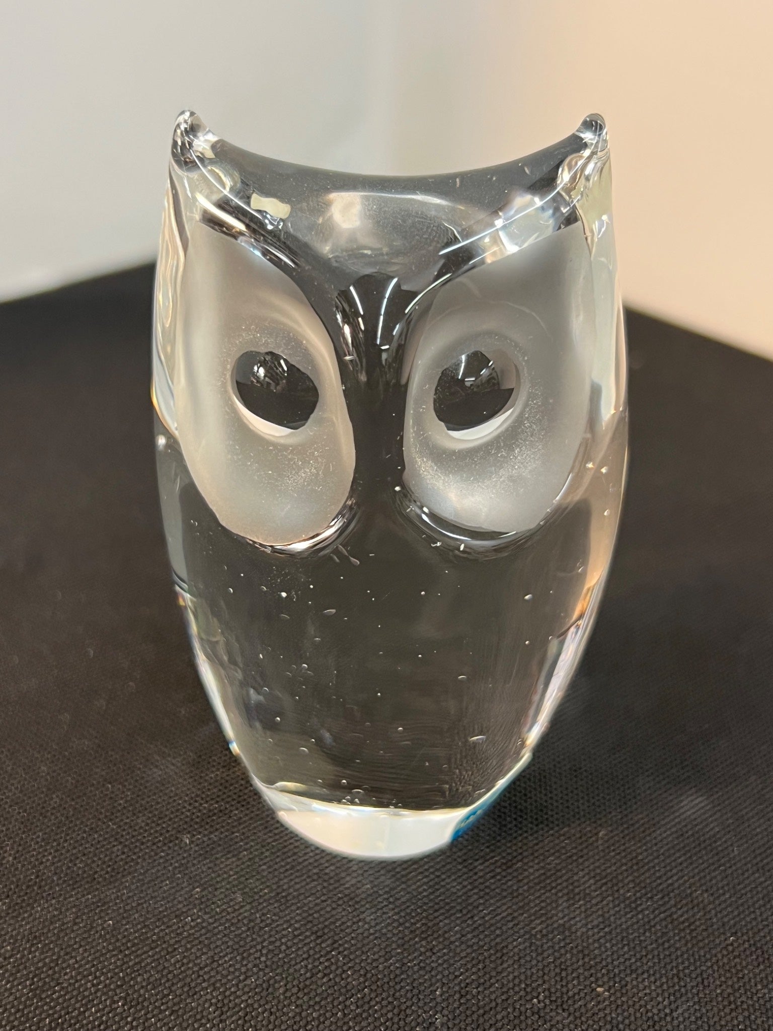 Handmade Glass Owl Figurine