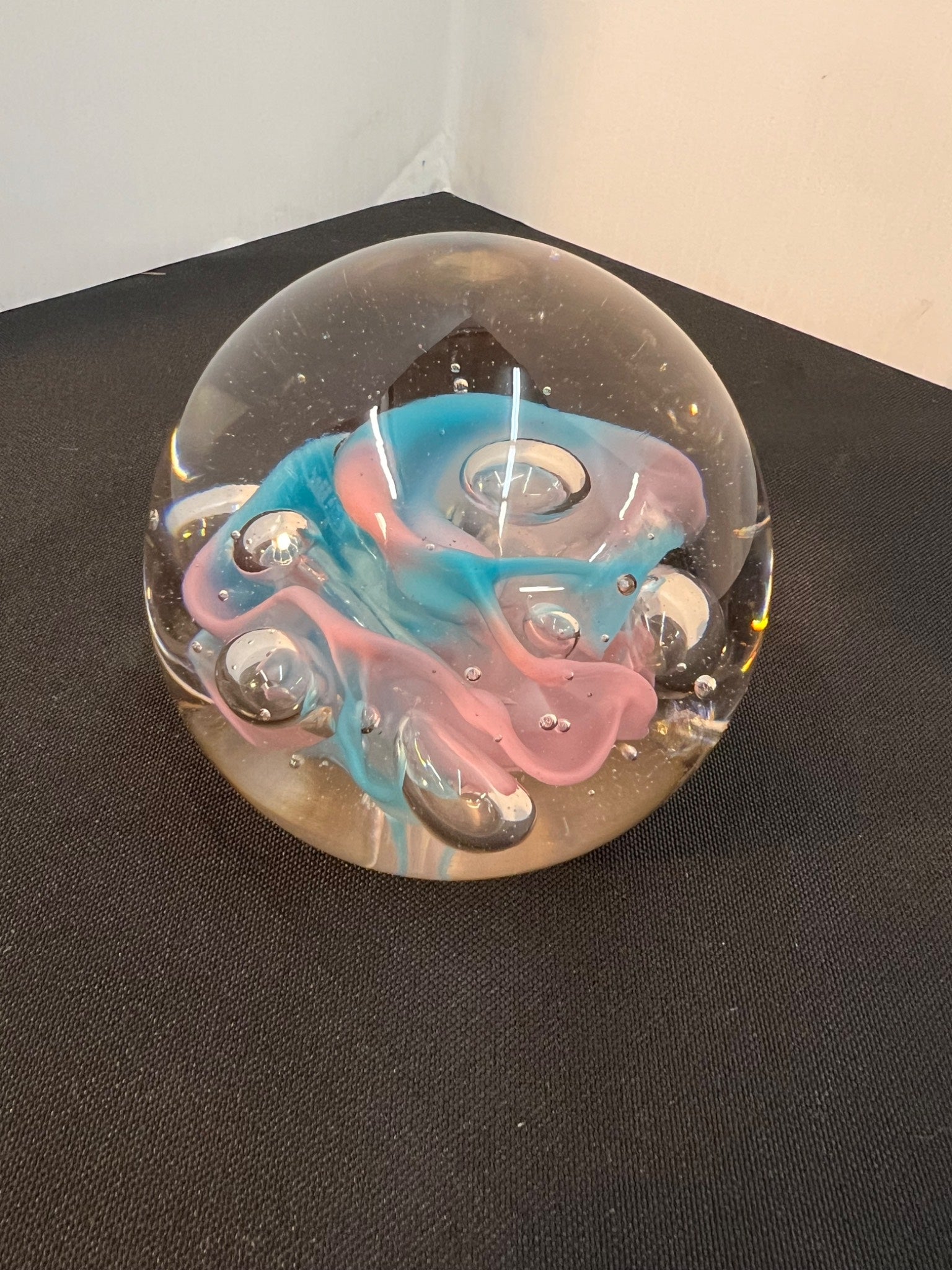 Bradford Group Glass Paperweight With Box