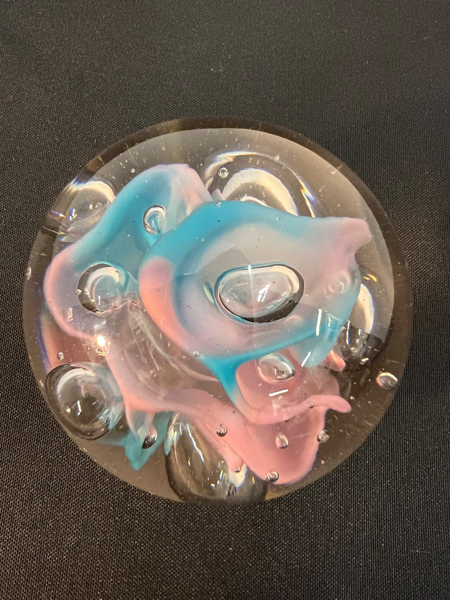 Bradford Group Glass Paperweight With Box