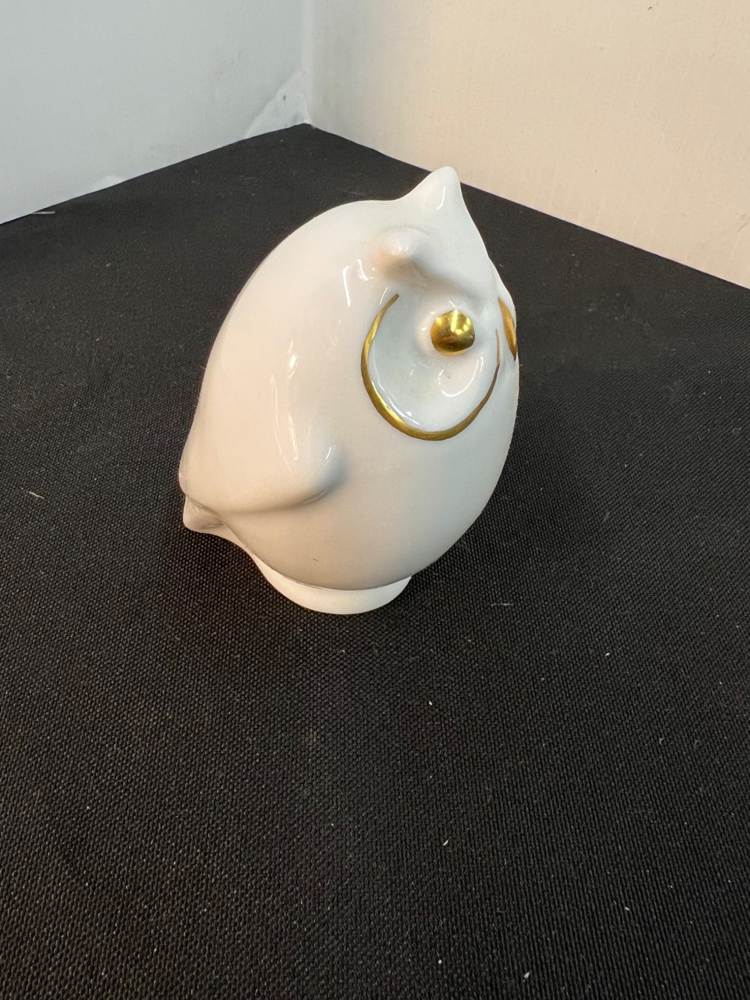 Hollohaza Hungary Porcelain Owl Figurine