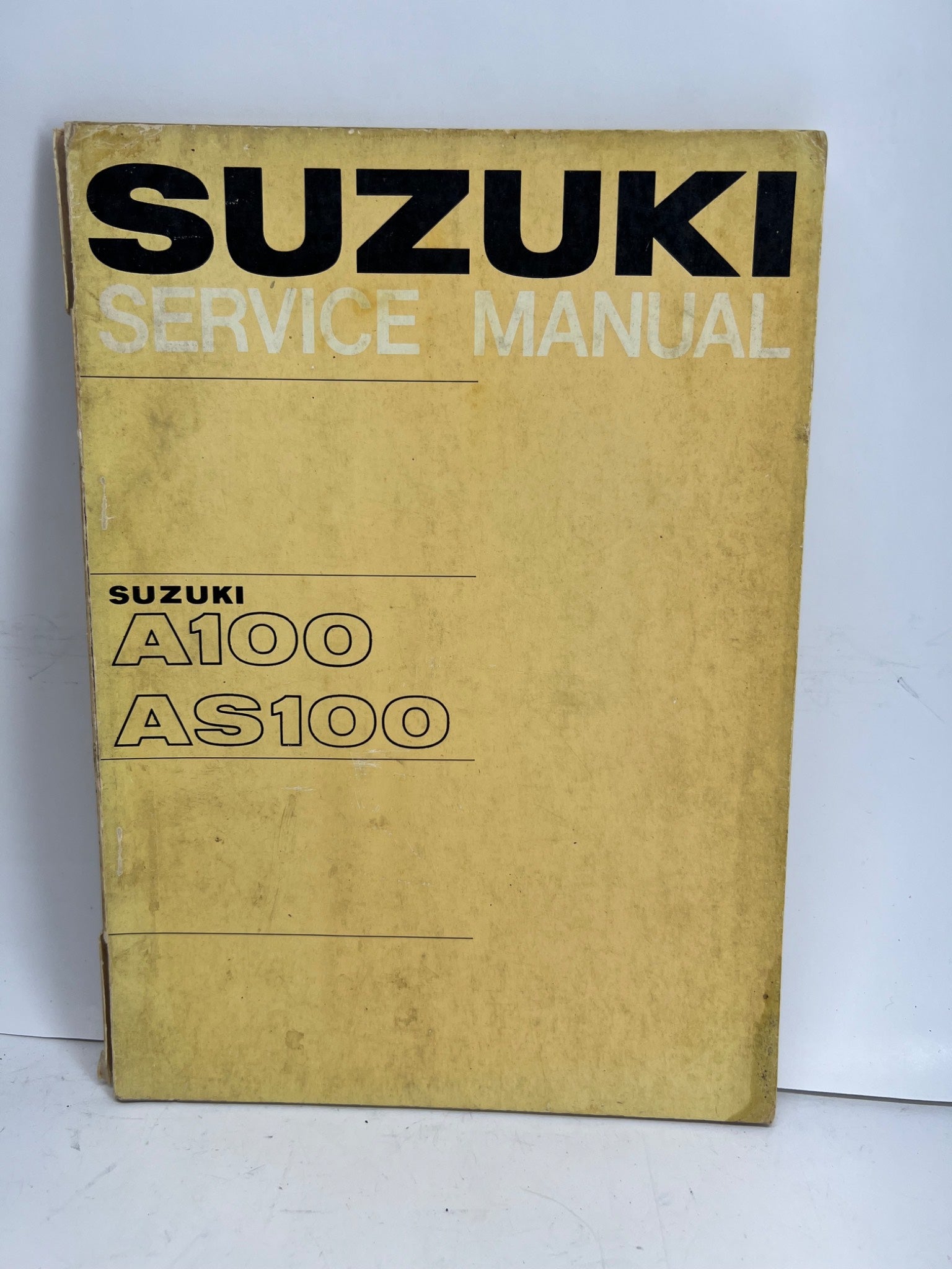 Suzuki A100 AS100 Service Manual 1967