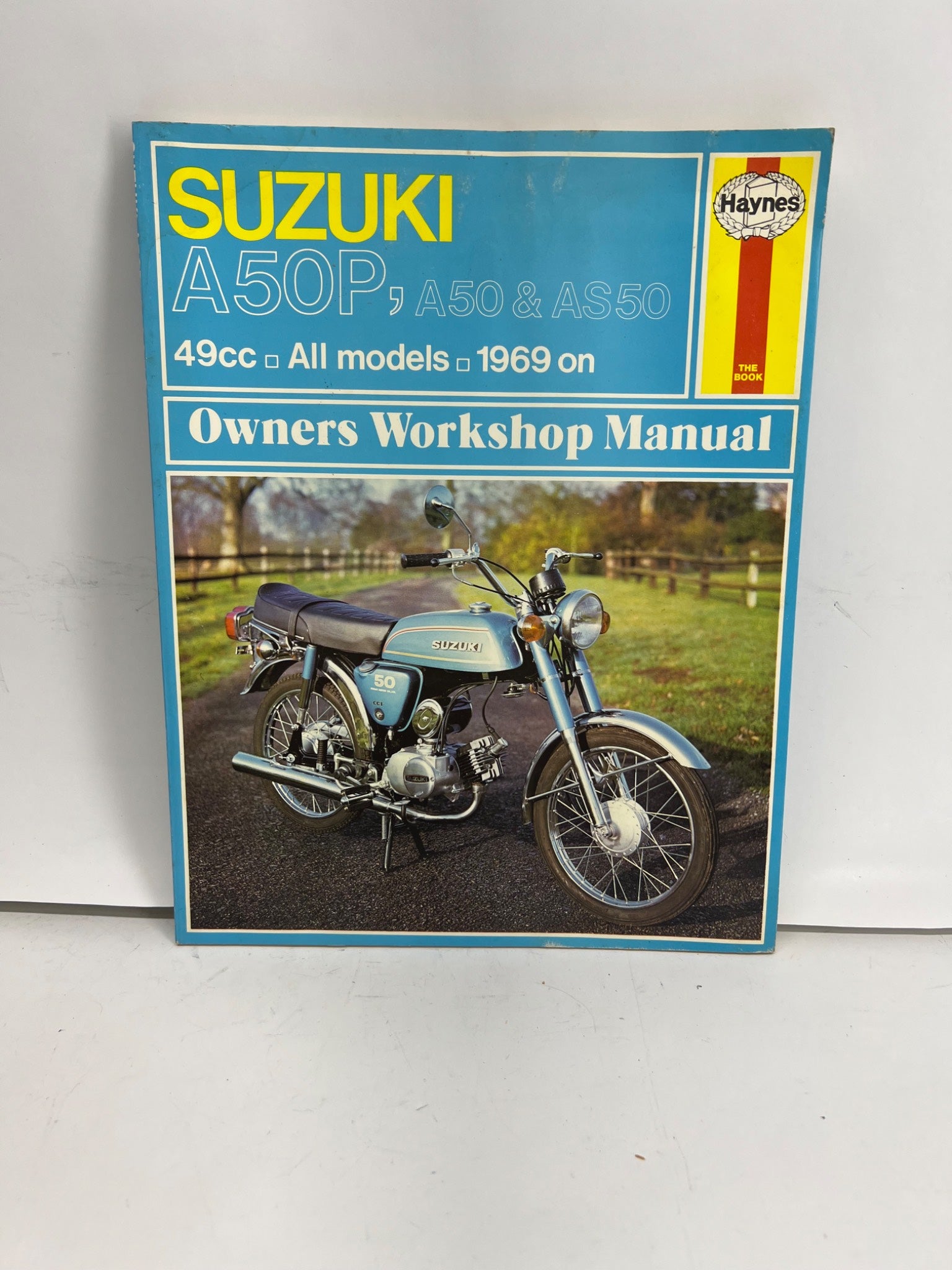 Suzuki A50P Mopeds Workshop Manual 1977