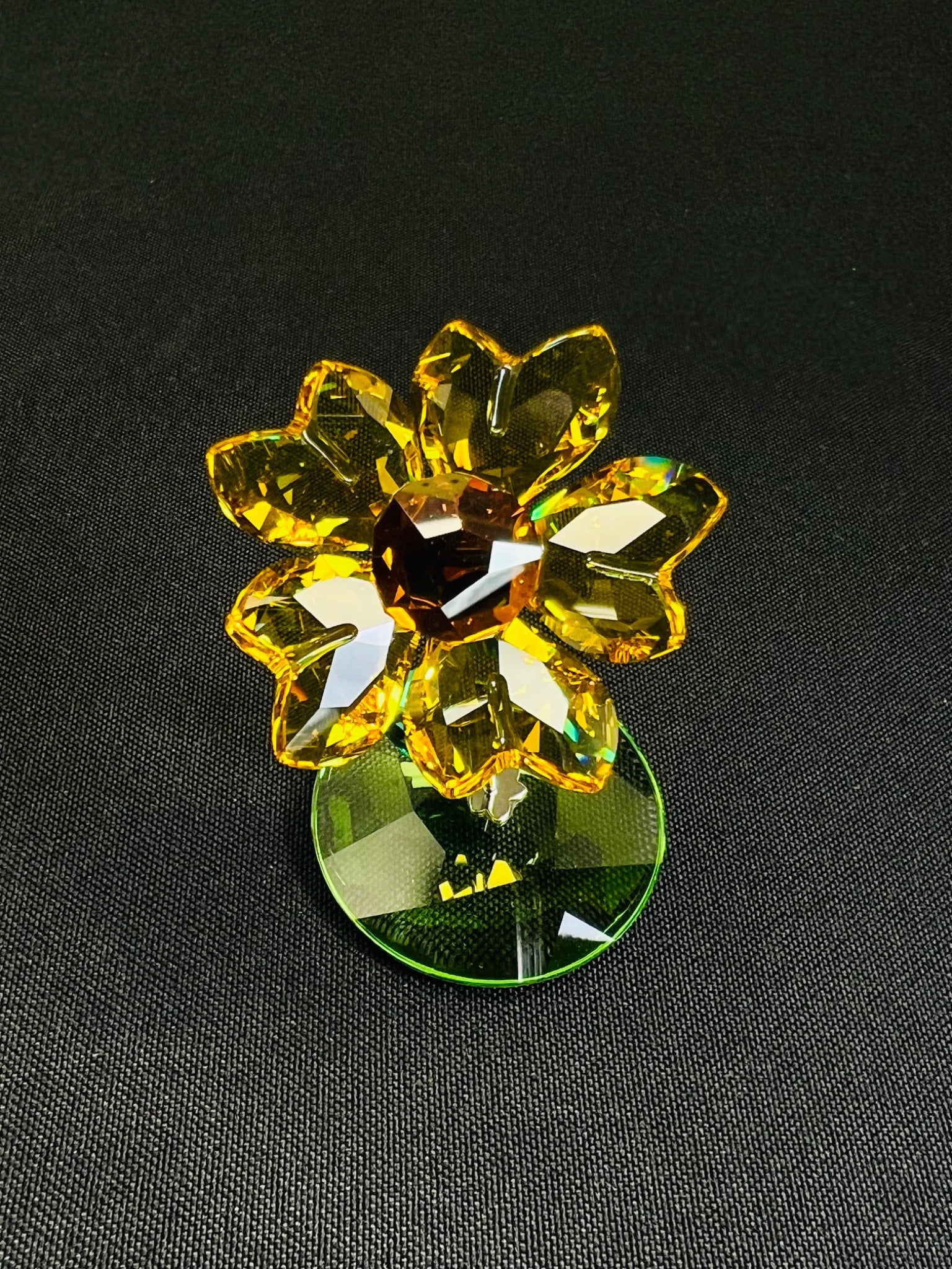 Swarovski Crystal Sunflower Figurine