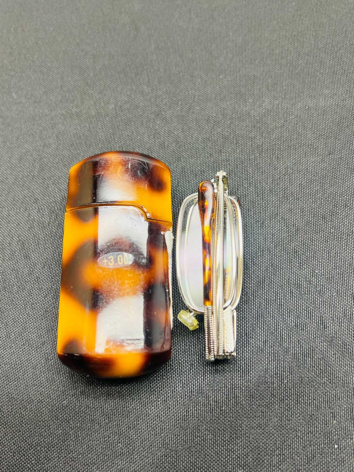 Tortoiseshell Eyeglasses With Case