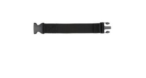 Black belt strap on a white background