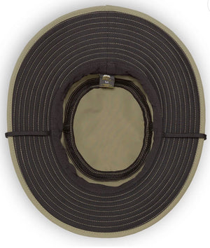 Round belt with a metal buckle on a white background