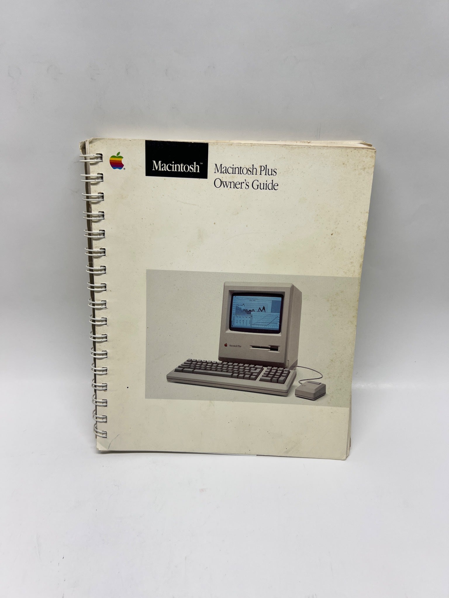eBay Item Title Vintage 1987 Macintosh Plus Owner's Guide M0110 Spiral Bound Technical Manual