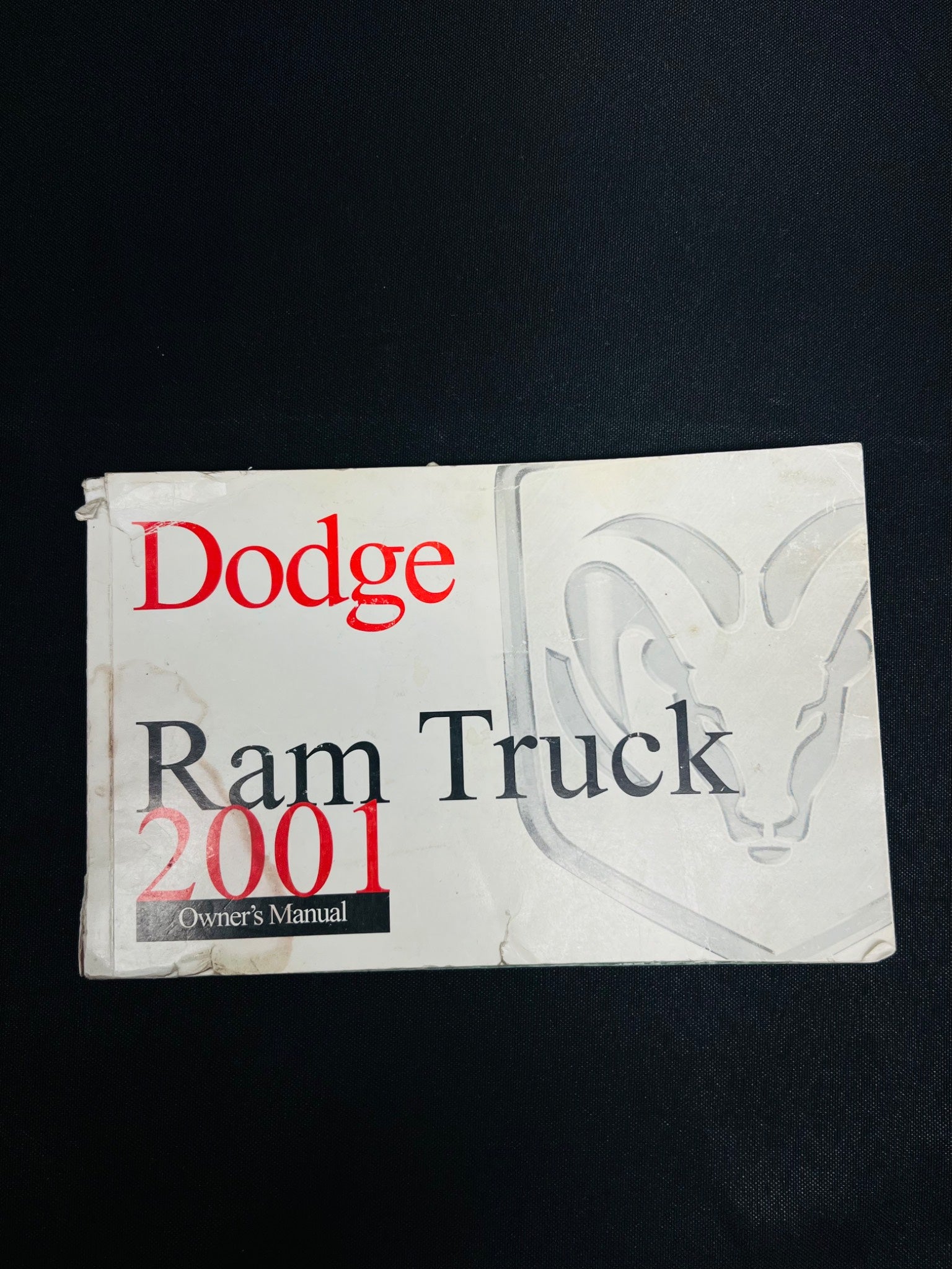 2001 Dodge Ram Truck Owner’s Manual