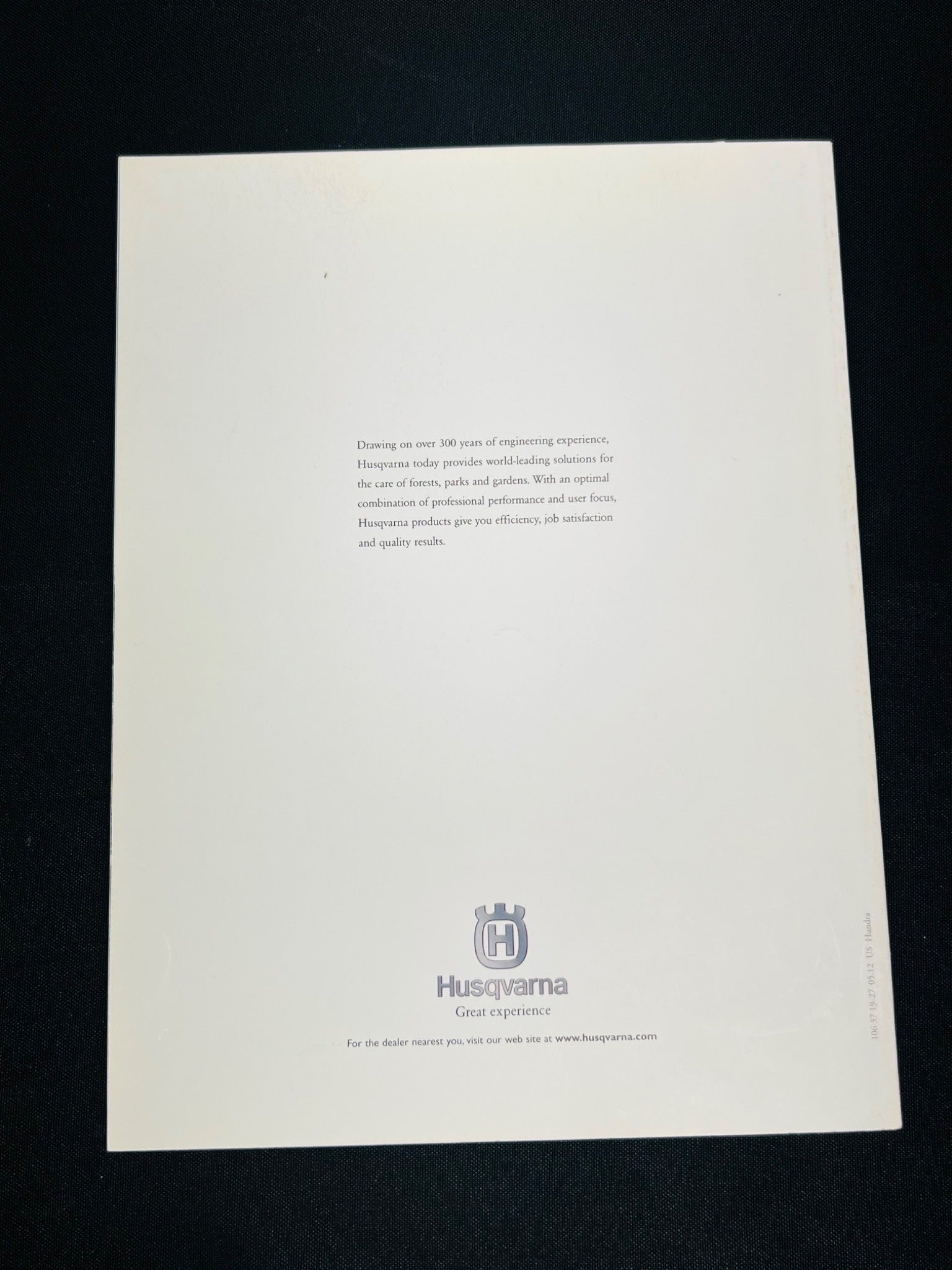 2006 Husqvarna Great Experience Catalog