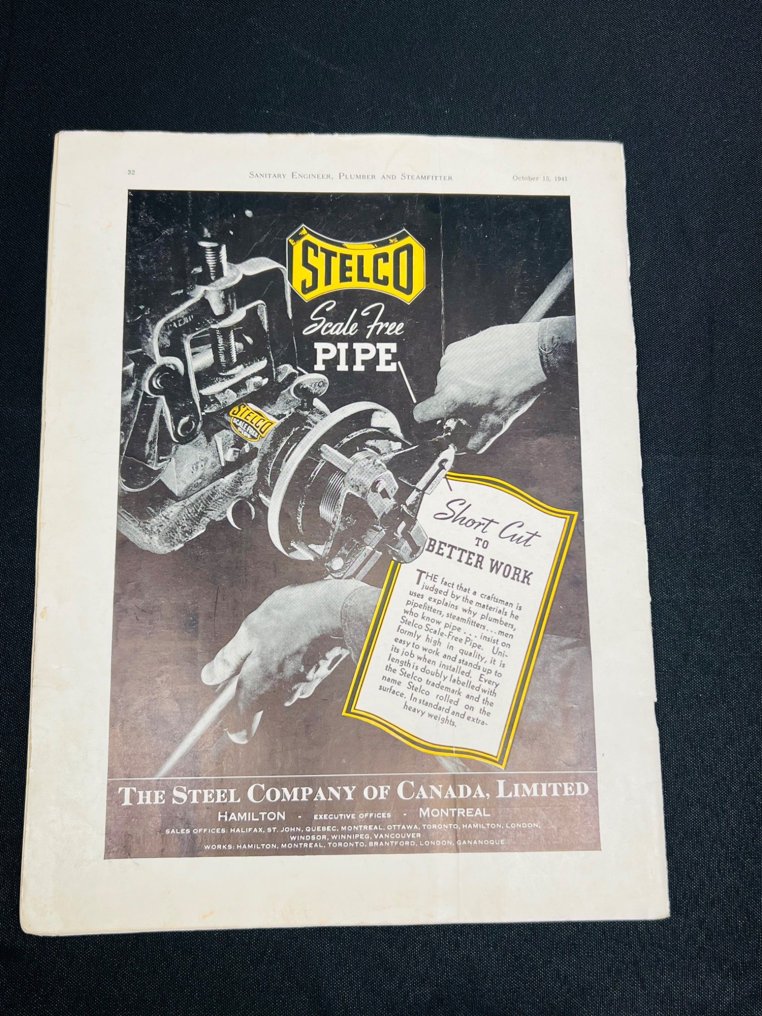 Sanitary Engineer Magazine, Oct 15, 1941