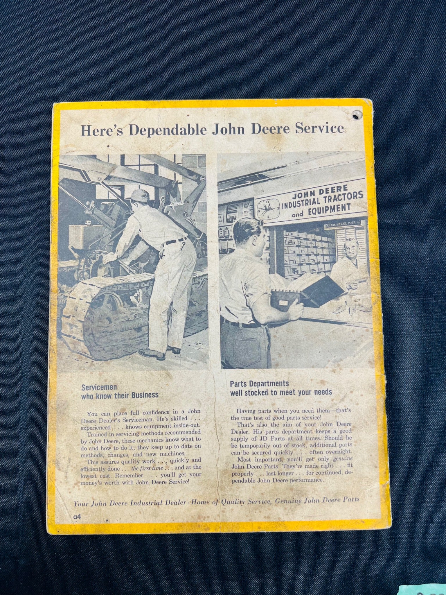 John Deere 1010 Crawler Specifications Manual