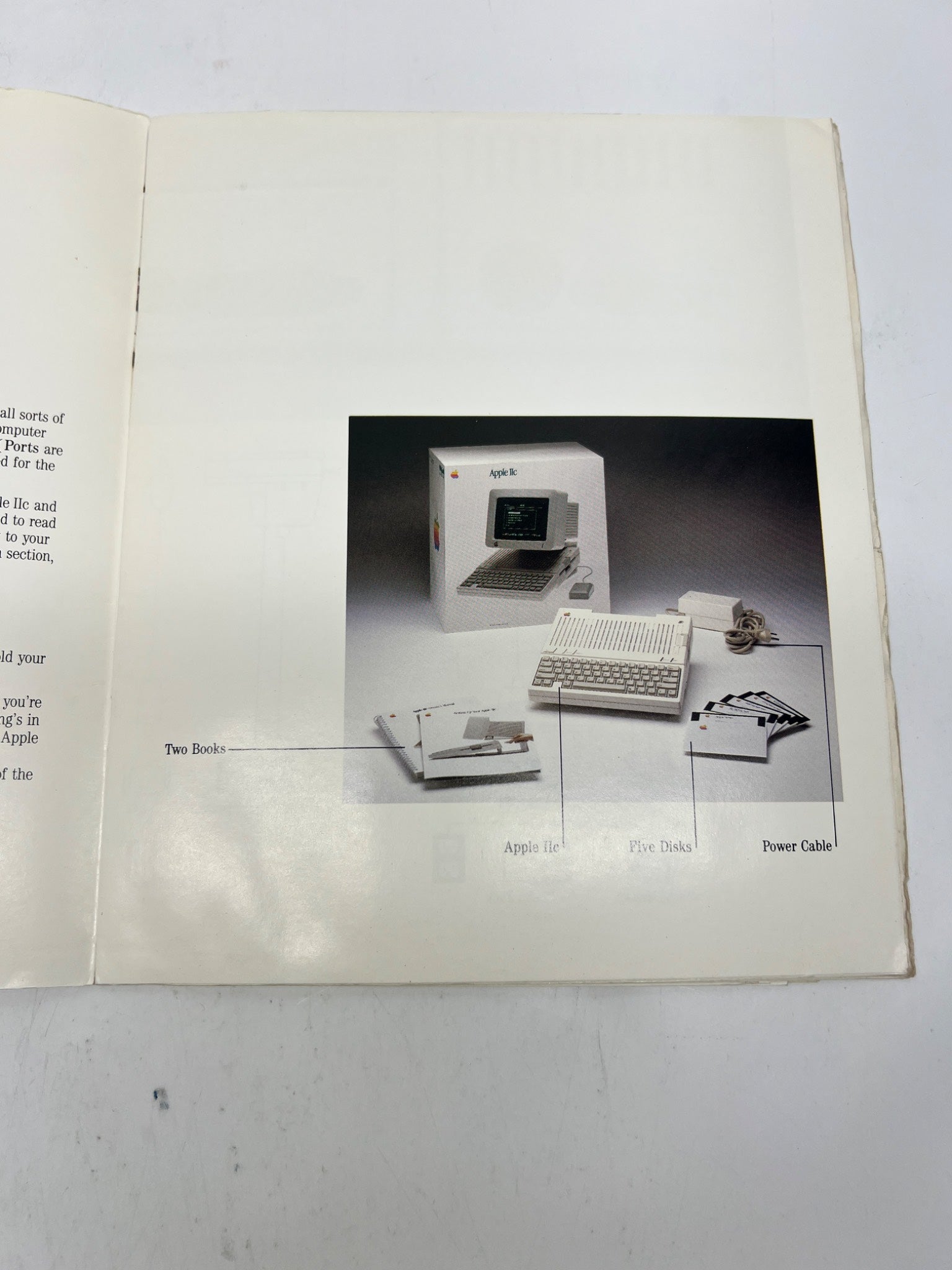 Vintage Setting Up Your Apple IIc Instructional Manual 1984 030-0785-A USA
