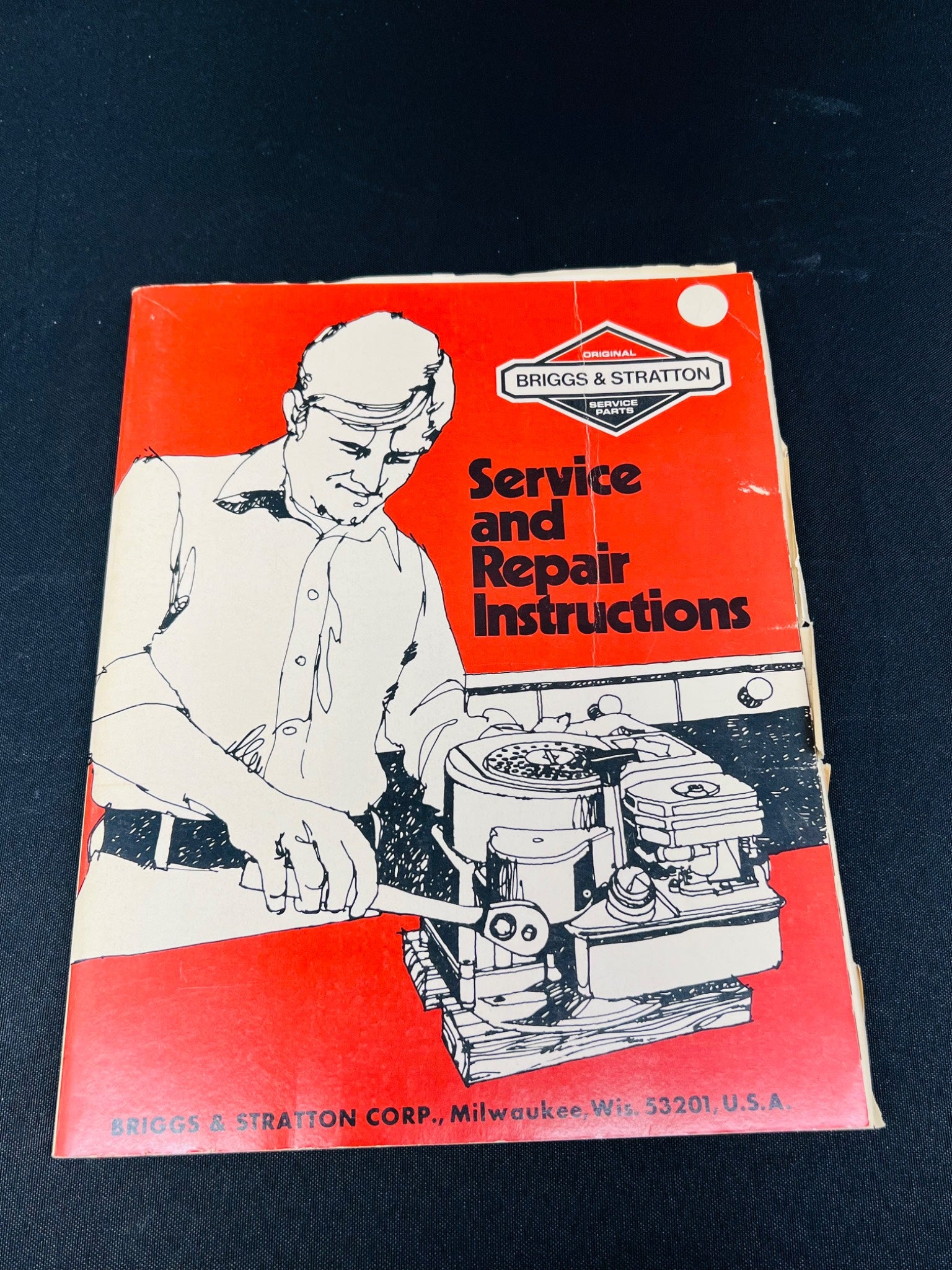 Briggs & Stratton Service Manual 1970s