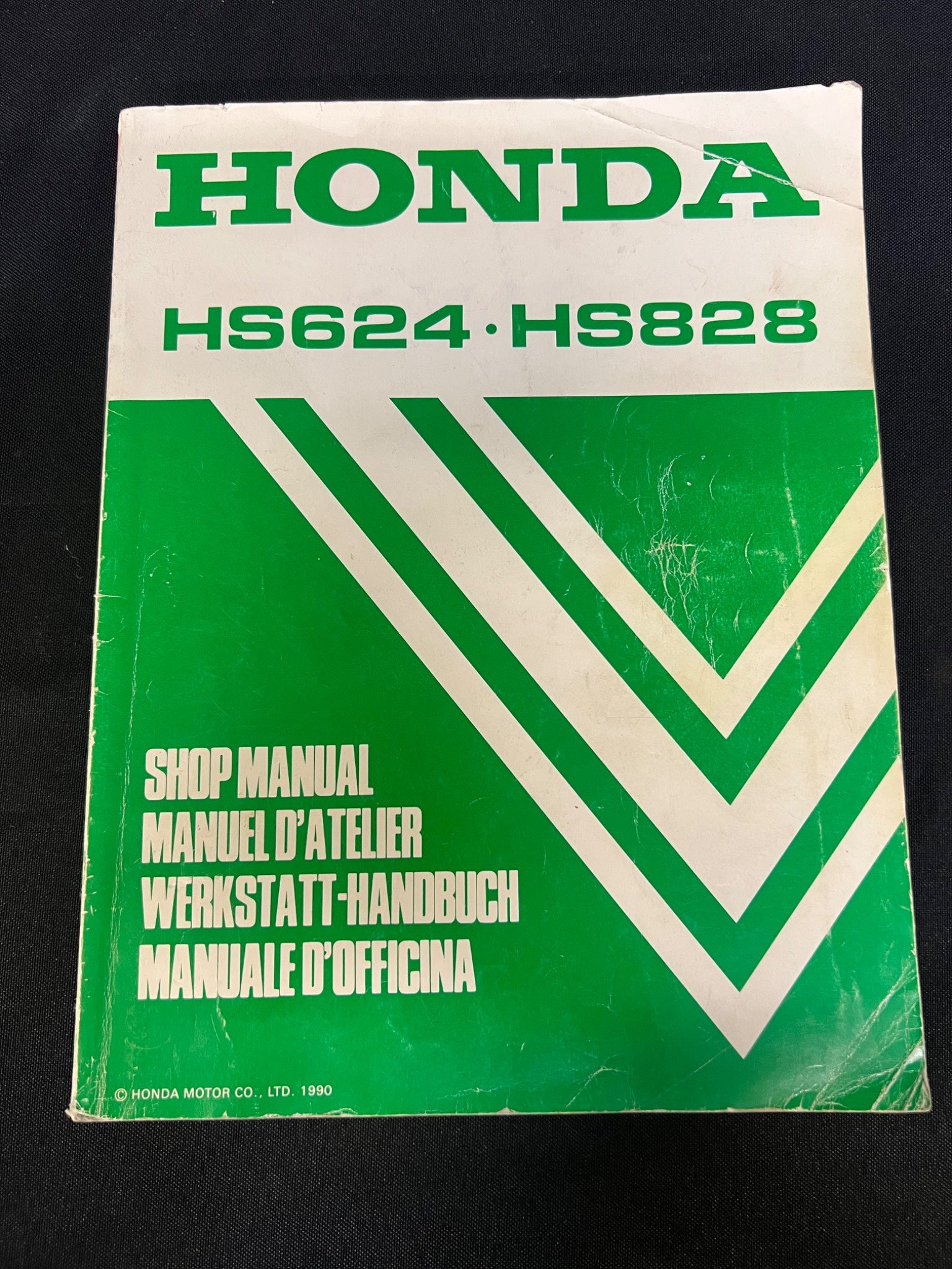 Honda HS624/HS828 Shop Manual (1980)