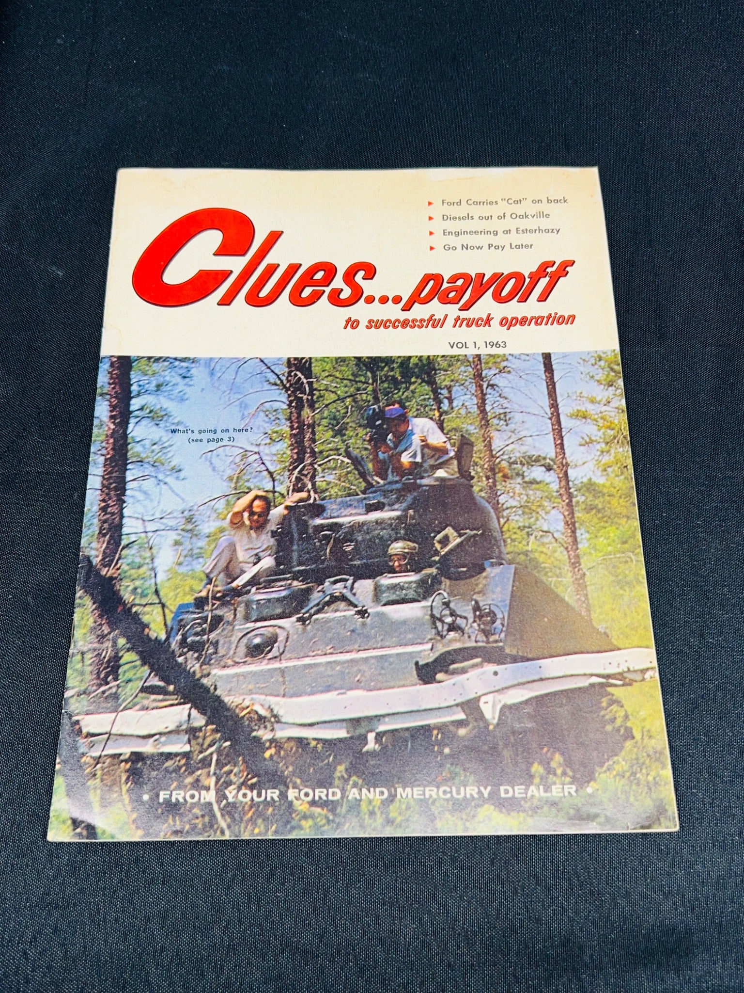 1965 ‘Clues…Payoff’ Ford Truck Magazine