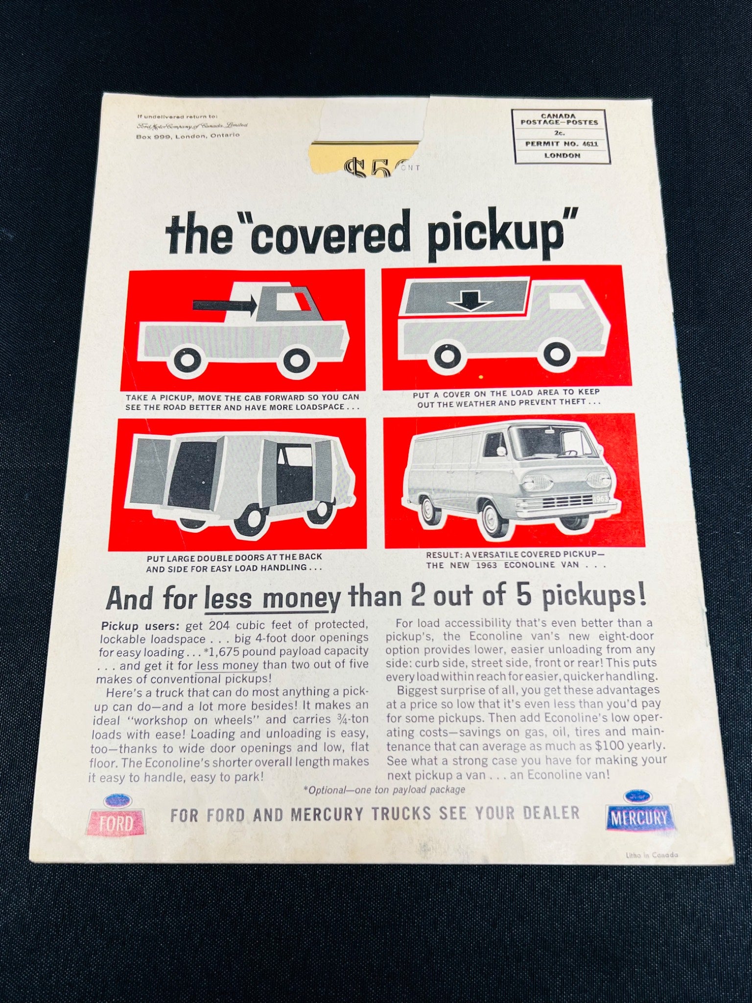 1965 ‘Clues…Payoff’ Ford Truck Magazine