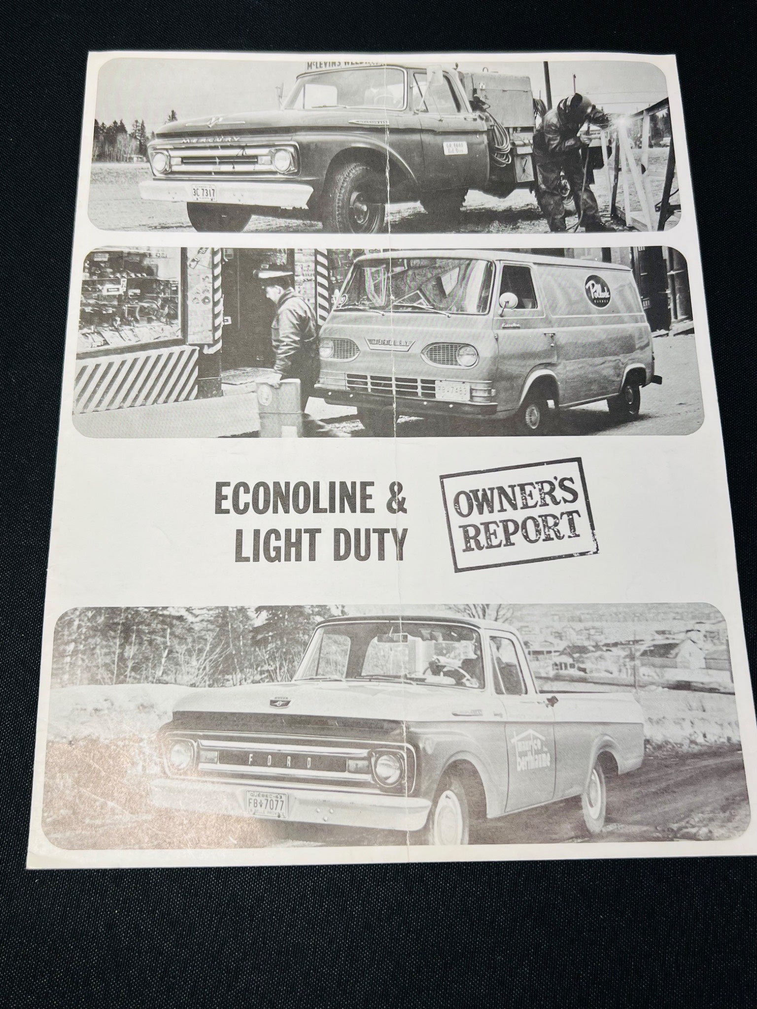 Ford Econoline & Light Duty Report Brochure