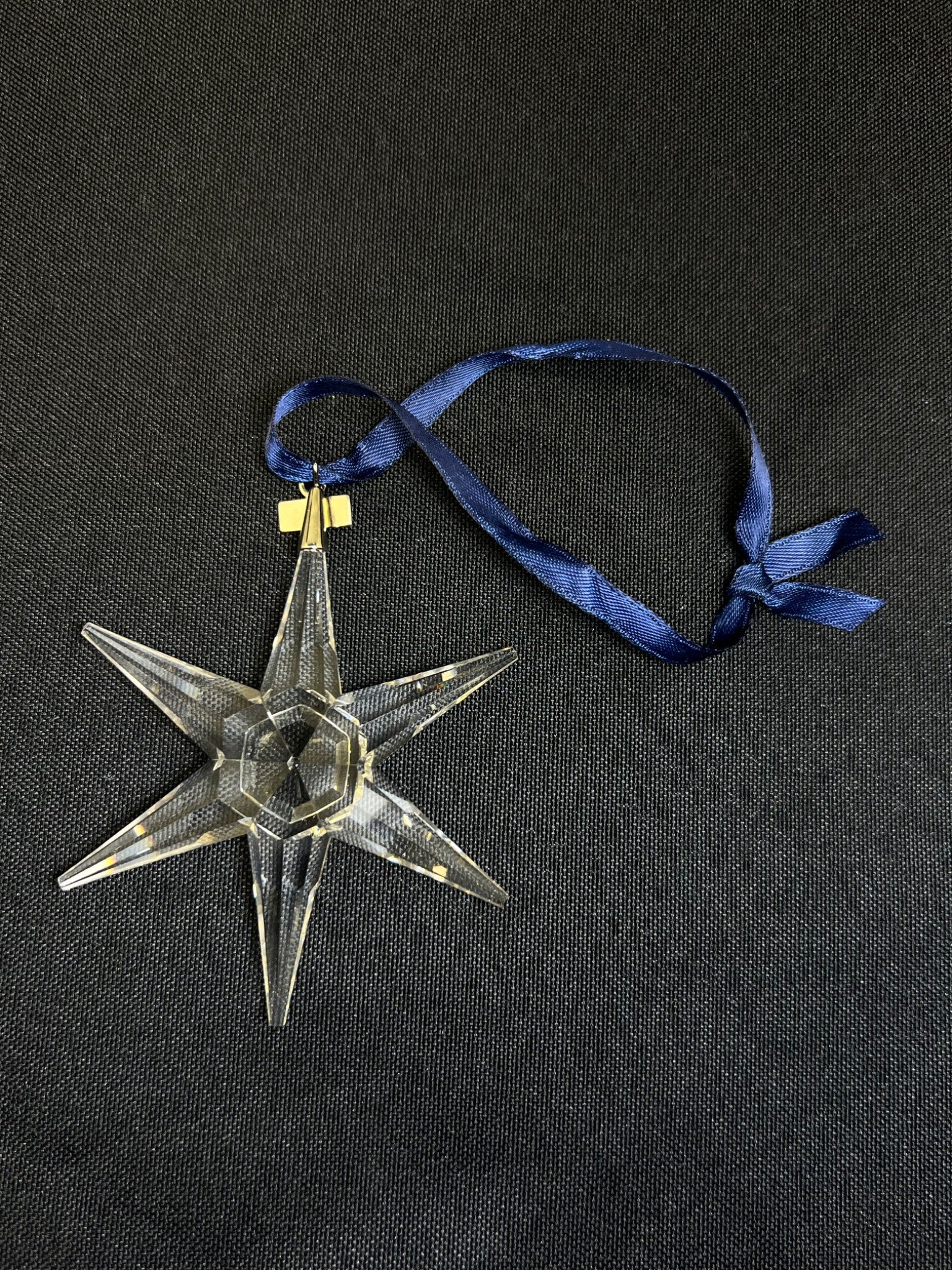 1993 Retired Swarovski Crystal Star Ornament