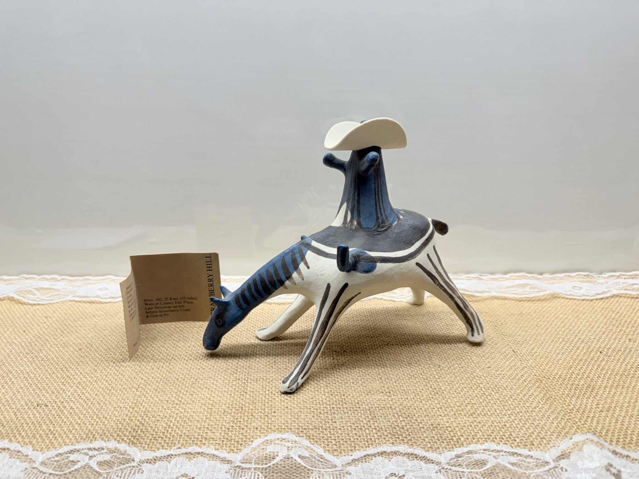 Strawberry Hill Horse and Rider Sculpture