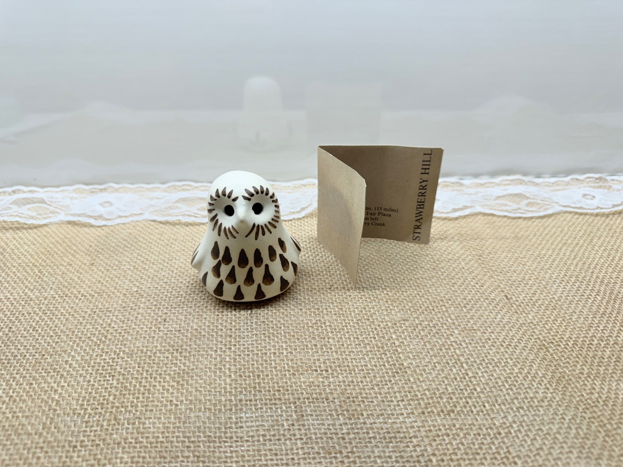 Strawberry Hill White Baby Owl (1971-1994)