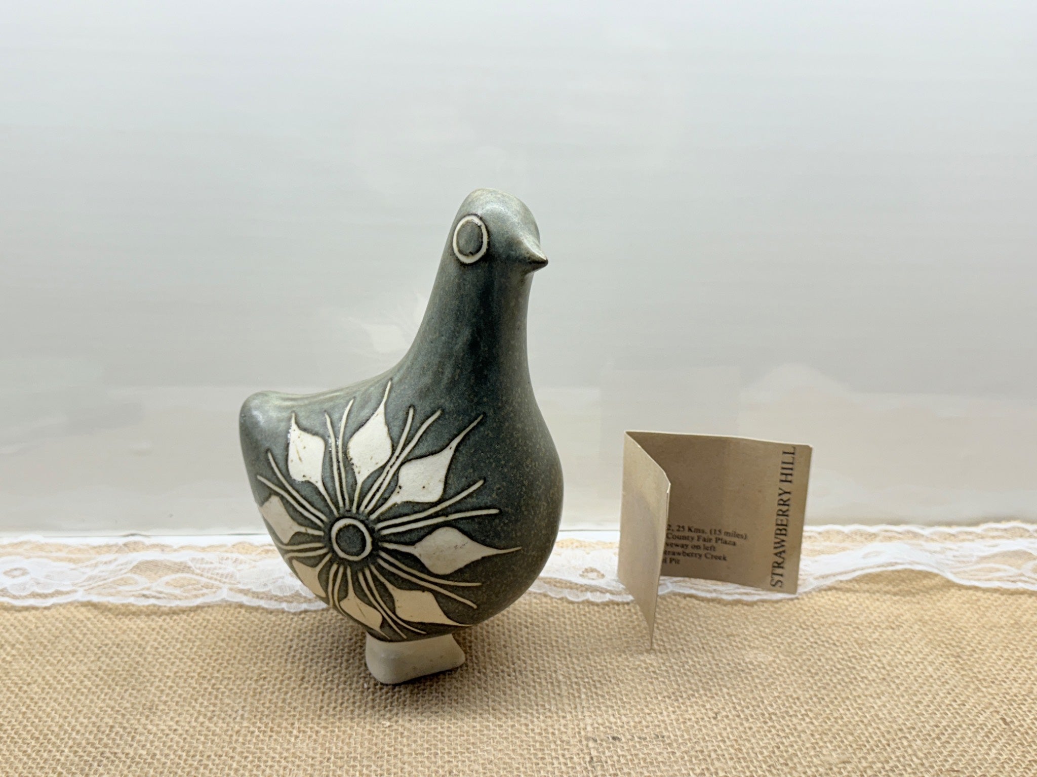 Strawberry Hill Gray Standing Partridge