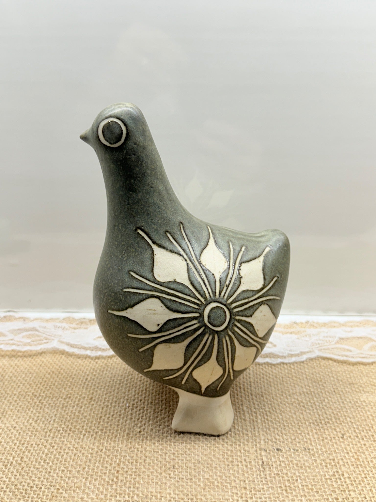 Strawberry Hill Gray Standing Partridge