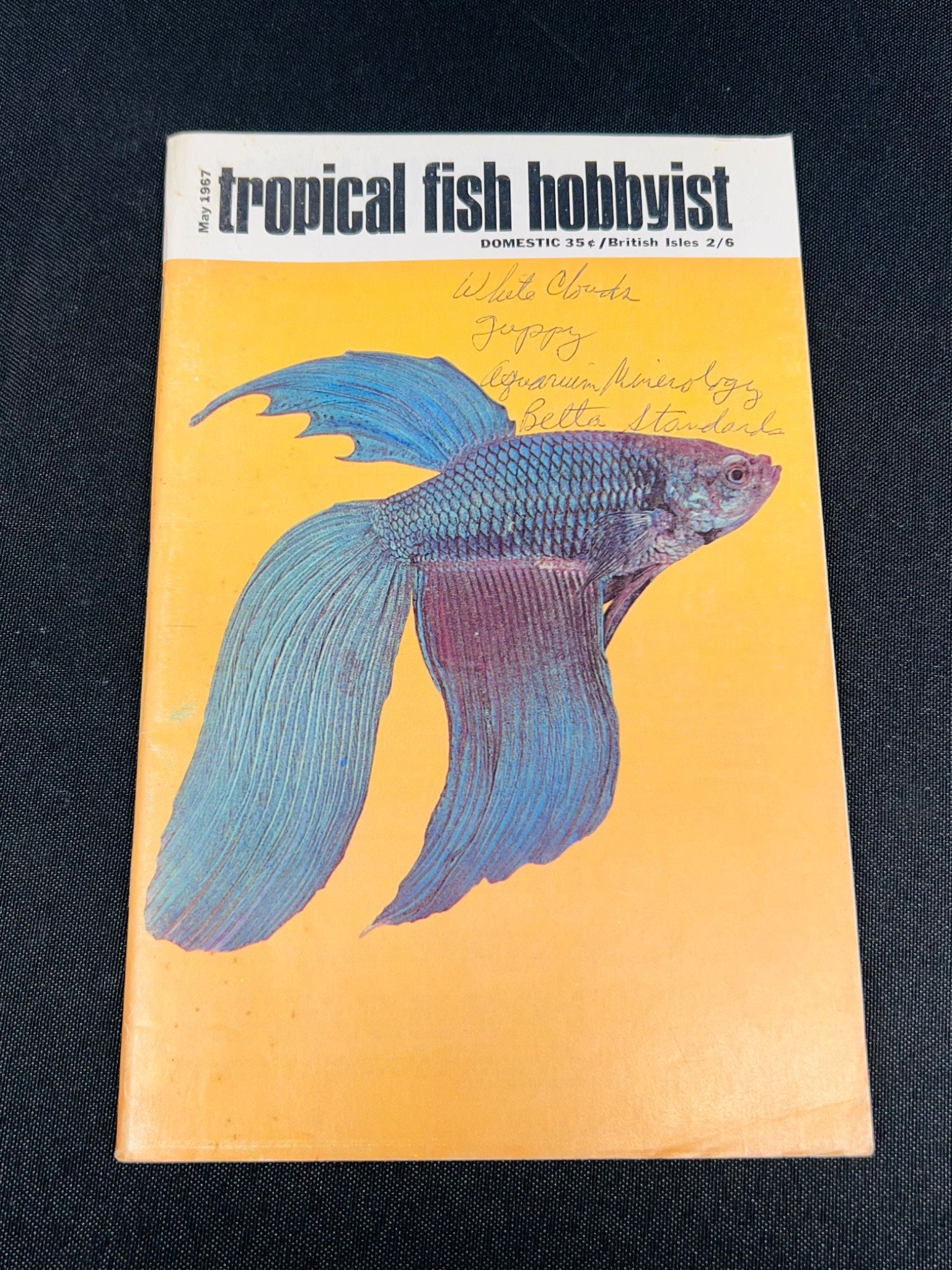 May 1967 Tropical Fish Hobbyist Magazine