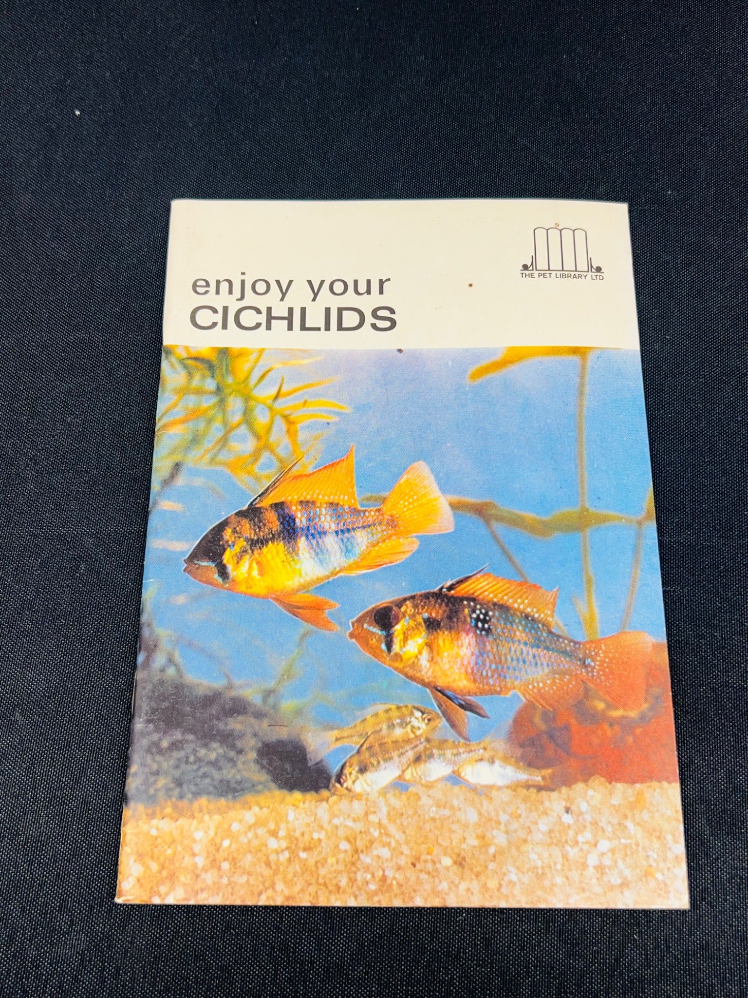 Enjoy Your Cichlids Book by Pet Library Ltd.