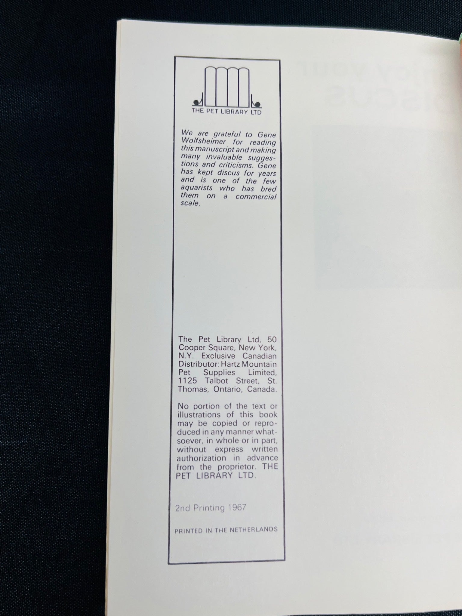 Enjoy Your Discus by The Pet Library