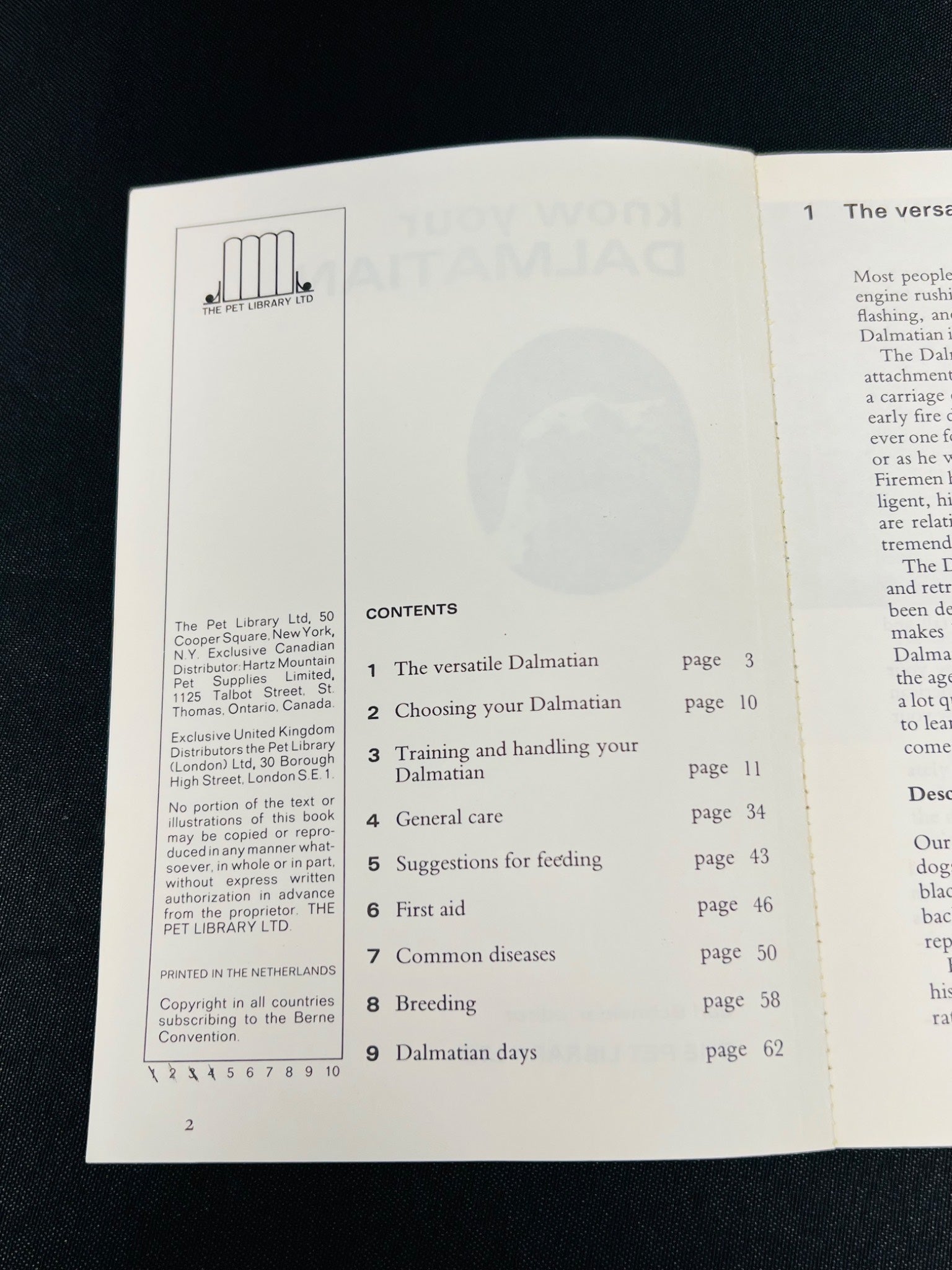 Know Your Dalmatian by The Pet Library