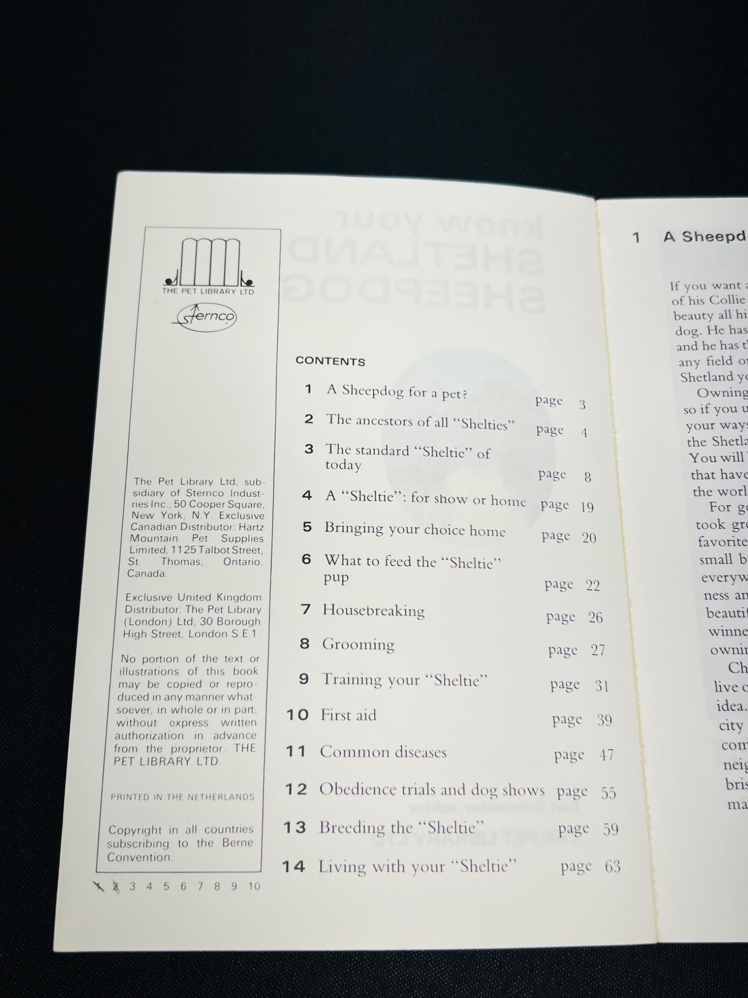 Know Your Shetland Sheepdog Booklet