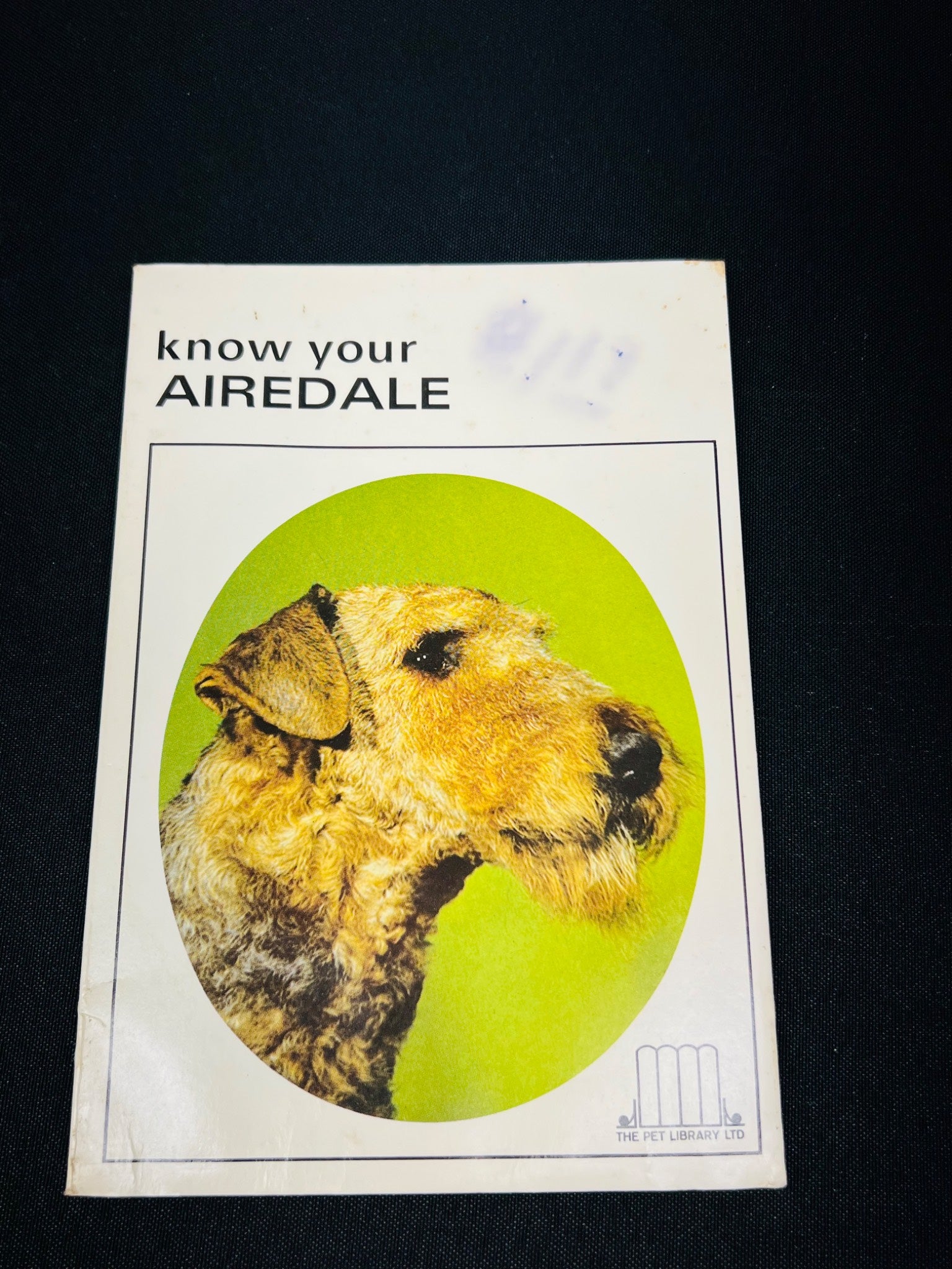 Know Your Airedale Dog Guide Pamphlet
