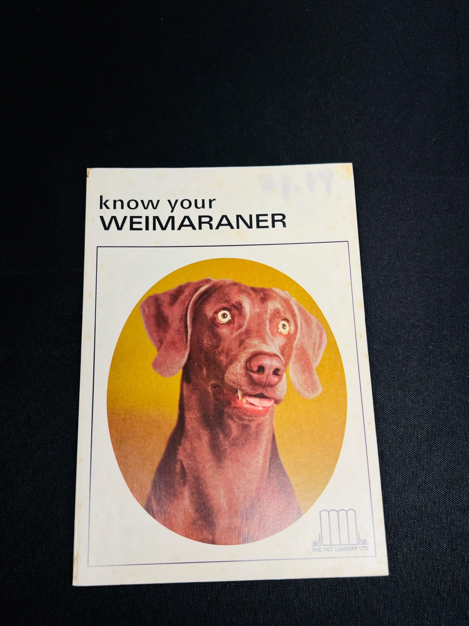 Know Your Weimaraner Booklet