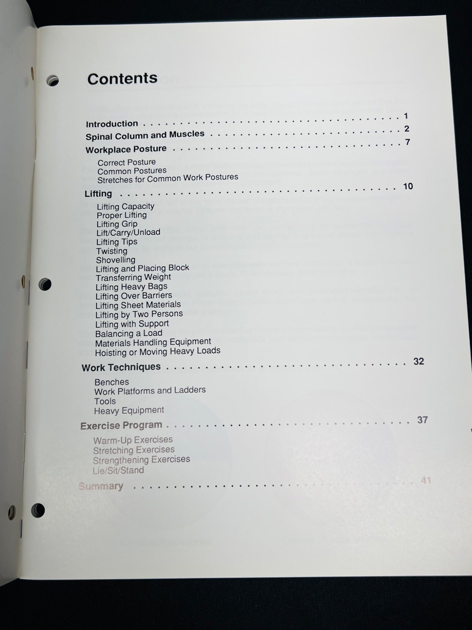 Construction Safety Lift Guide