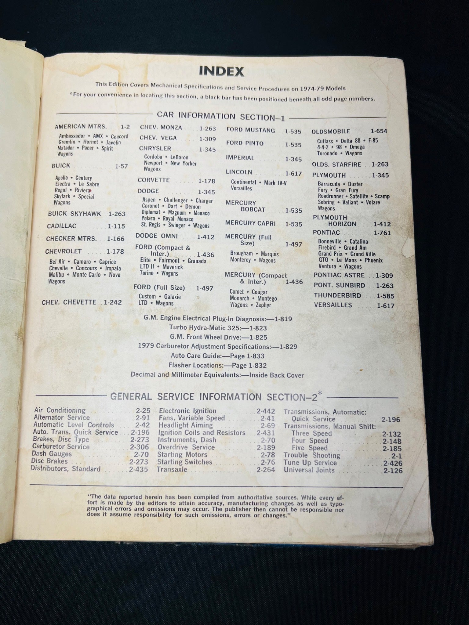 1979 Motor Auto Repair Manual