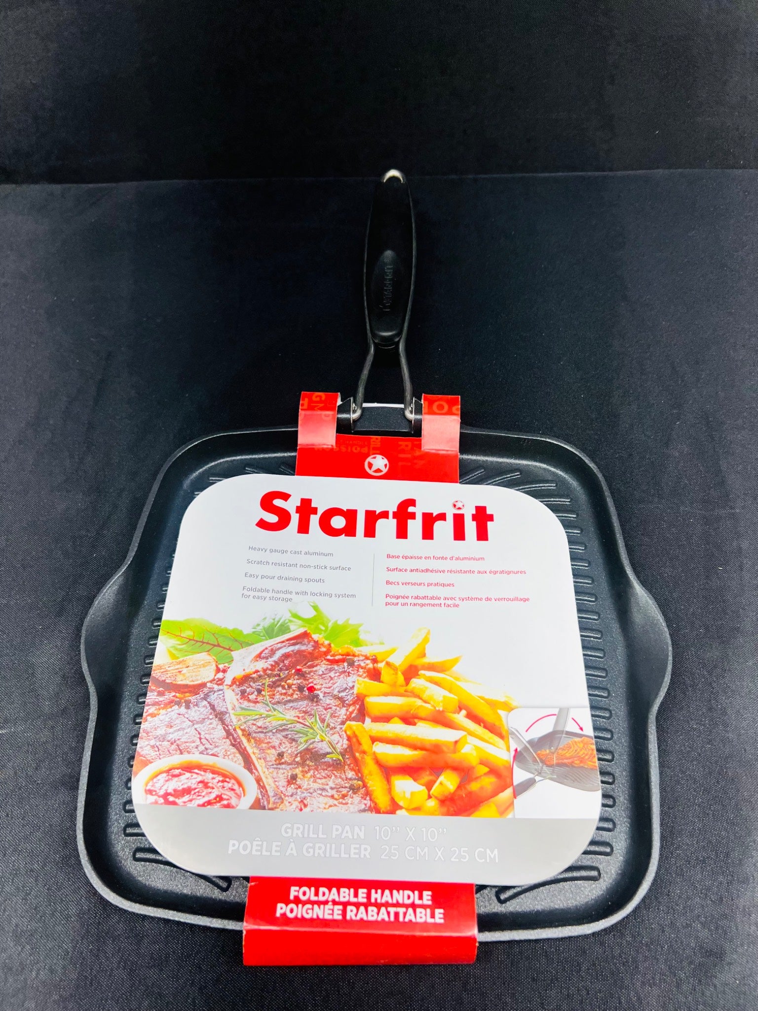 Starfrit Square Non-Stick Grill Pan