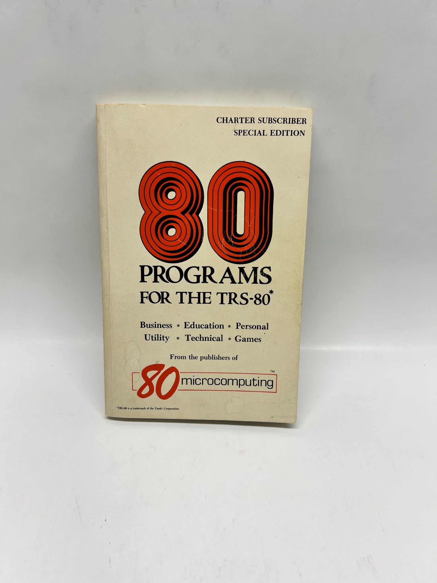 80 Programs for the TRS-80 (1979 First Edition)