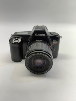 Canon camera on a white background