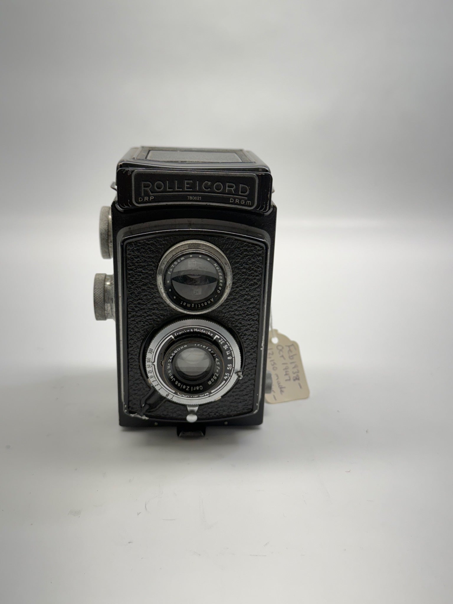Rolleicord Twin-Lens Reflex Camera