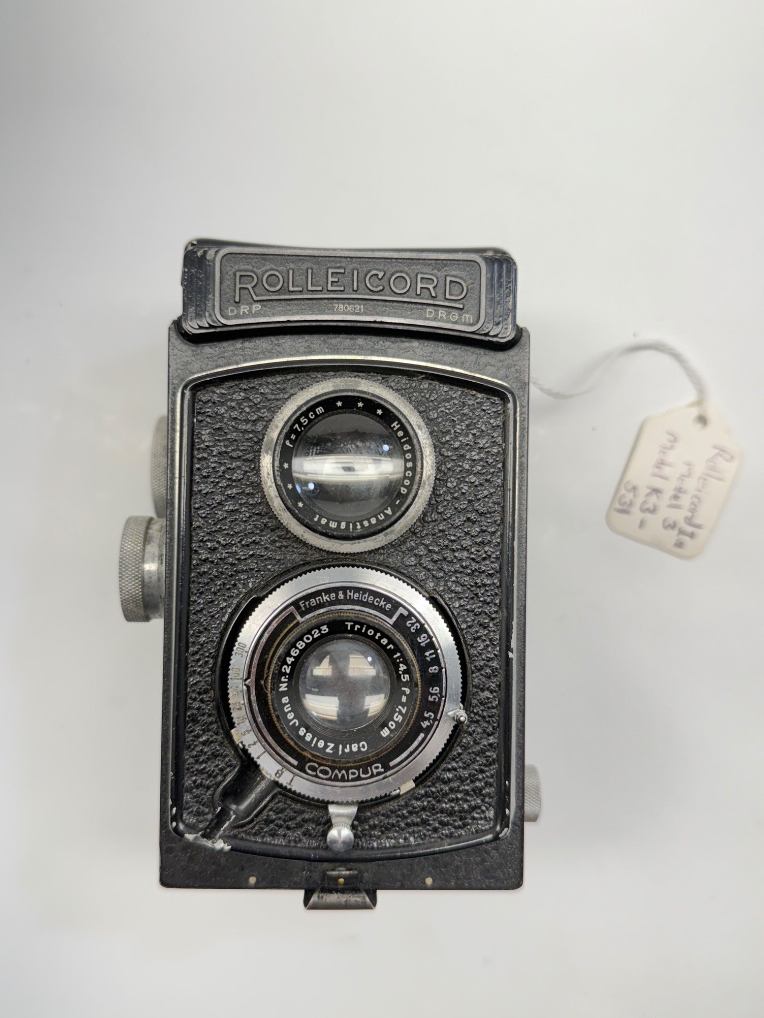 Rolleicord Twin-Lens Reflex Camera