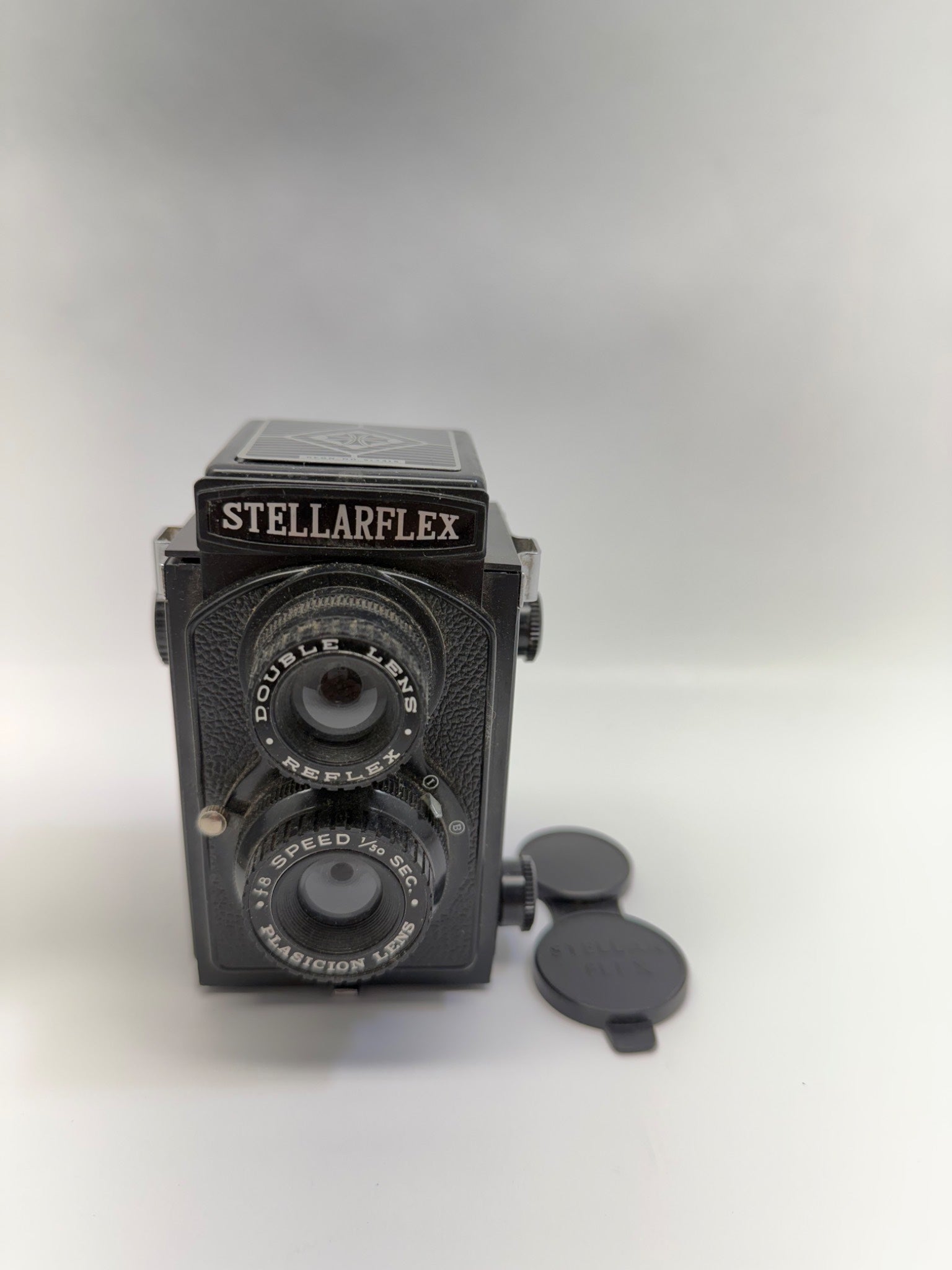 Stellarflex Twin Lens Reflex Camera with Box and Manual