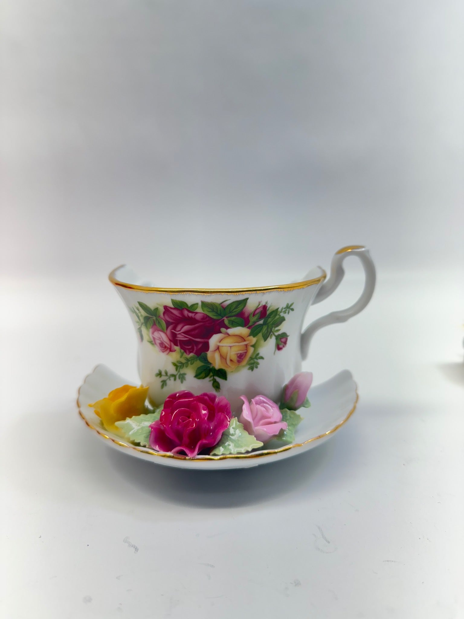 Royal Albert Rose Tea Cup Nightlight With Box