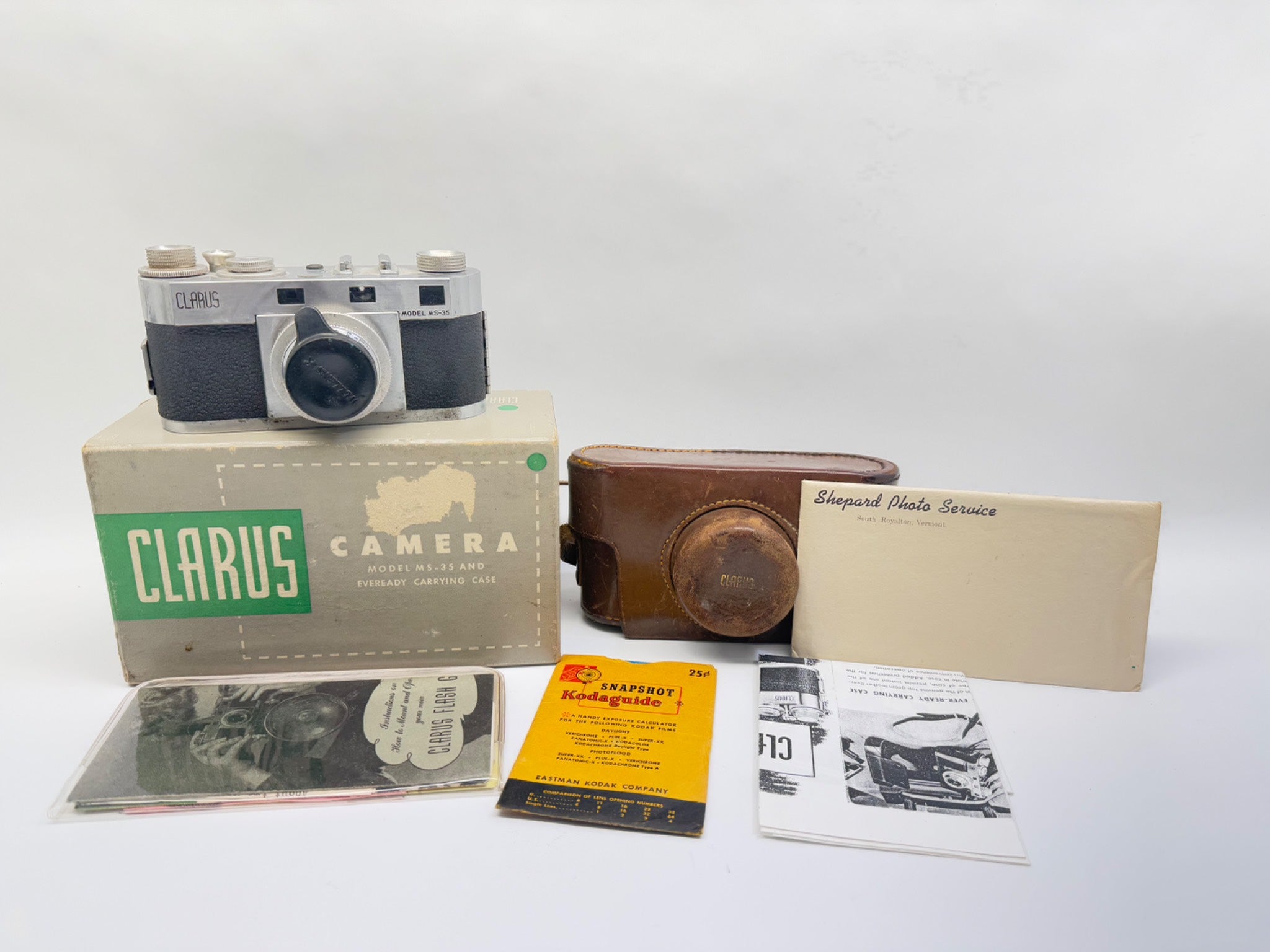 Clarus MS-35 Camera with Box and Accessories