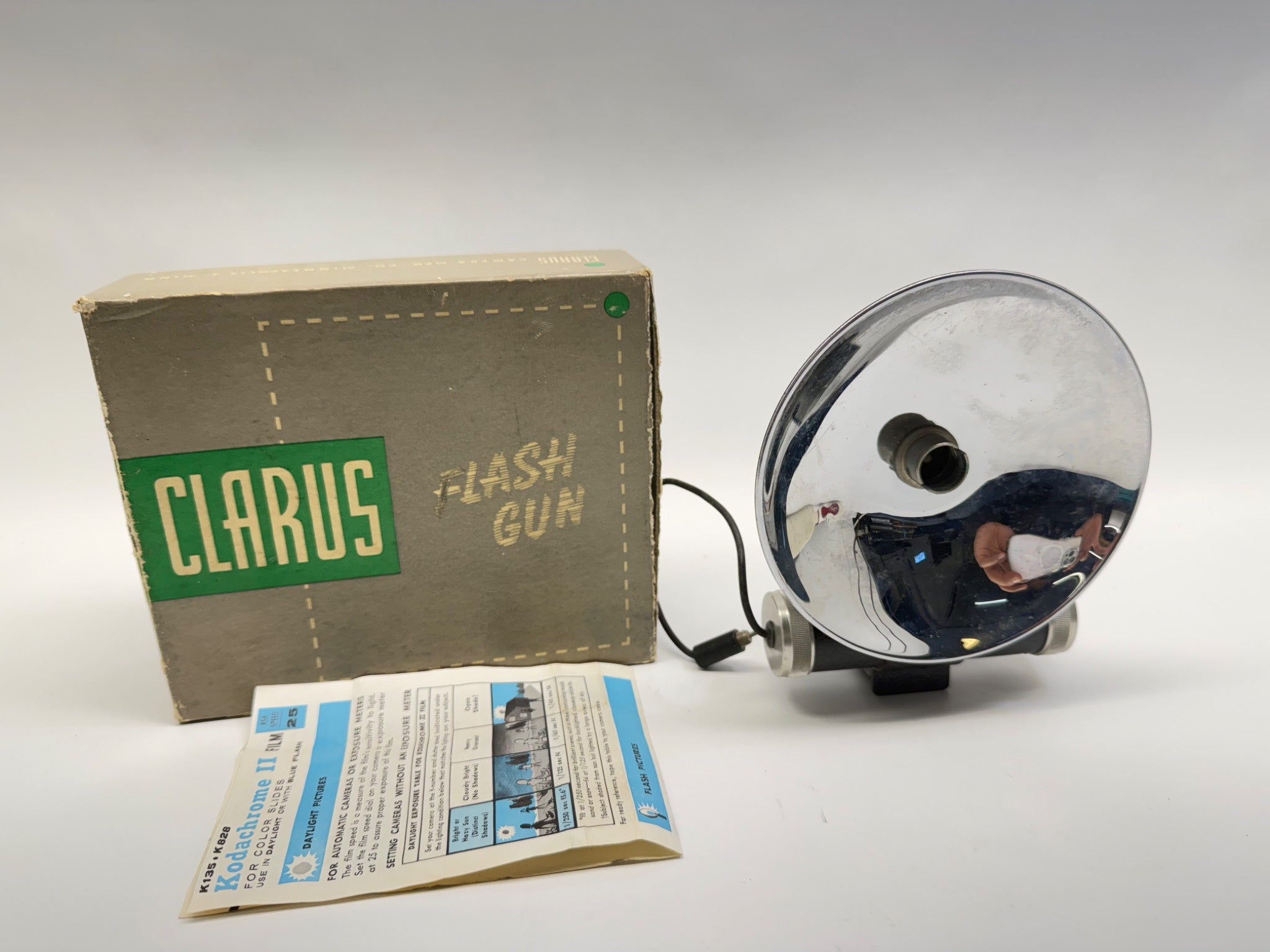 Clarus Flash Gun with Original Box