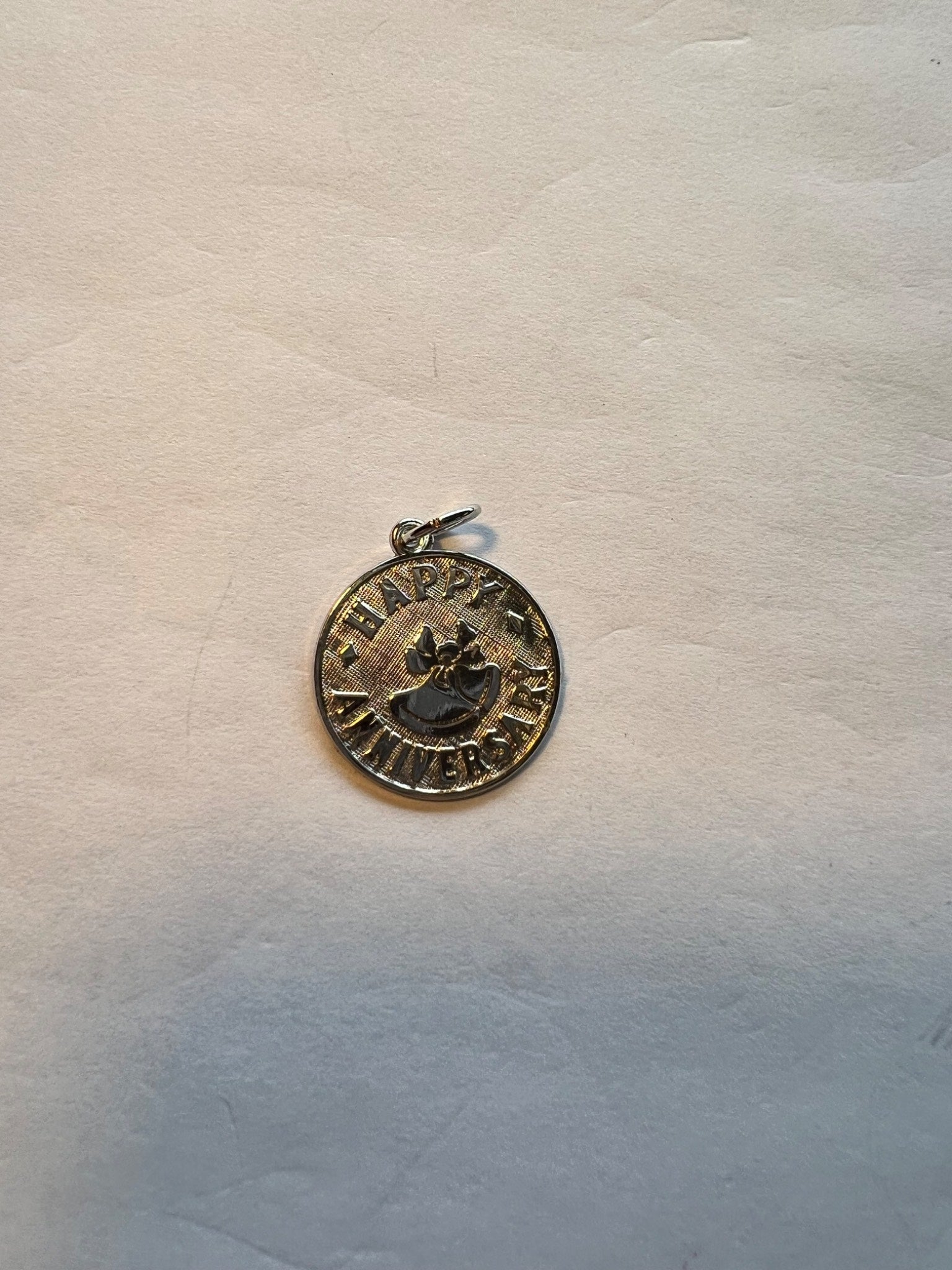 Rembrandt Silver Happy Anniversary Pendant