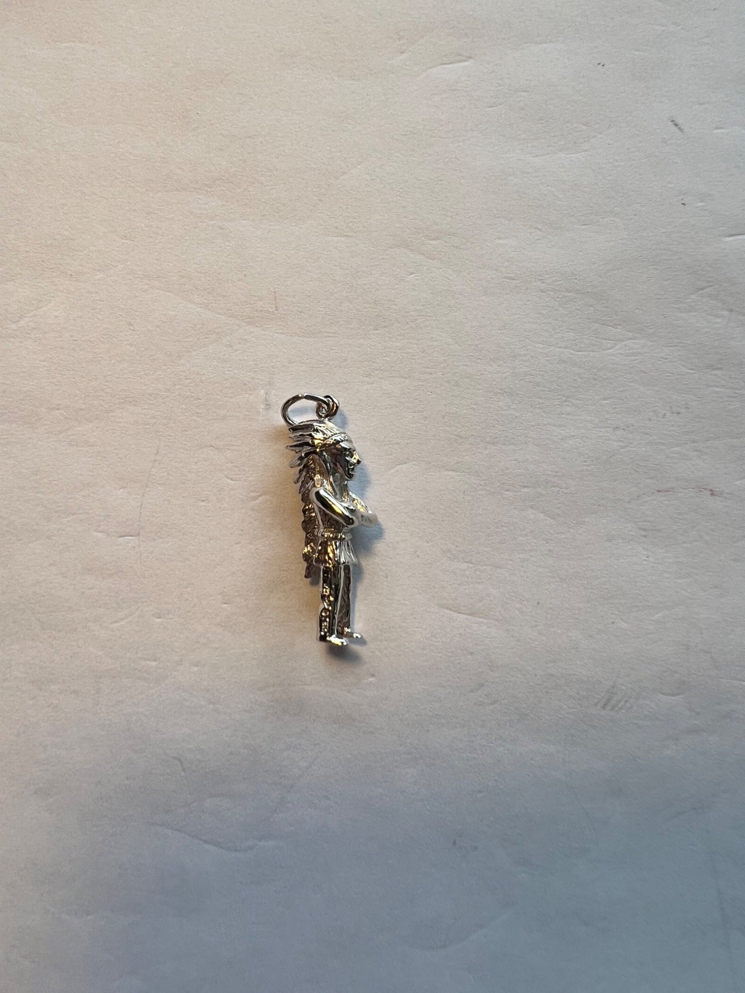 Sterling Silver Native American Charm