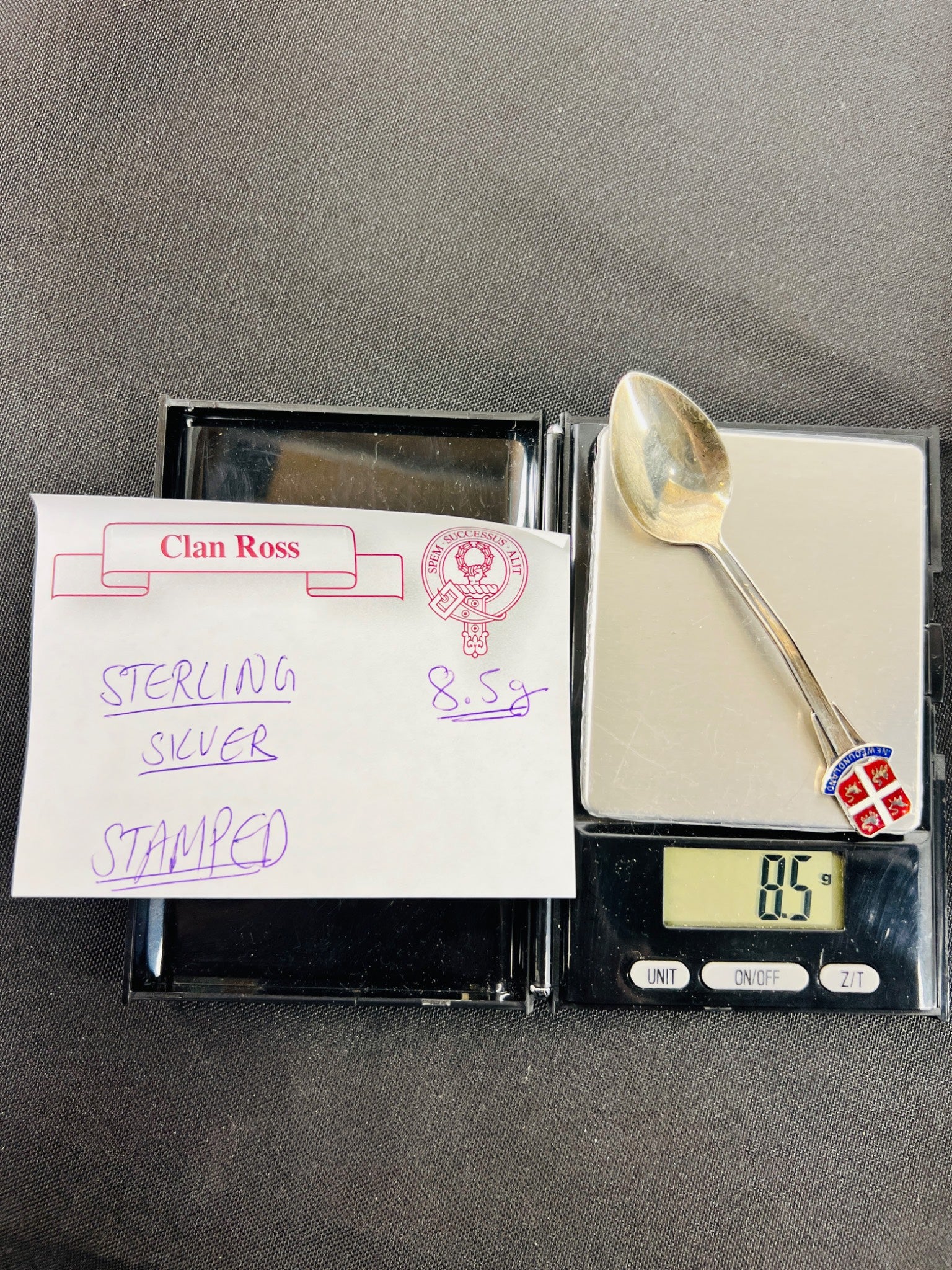 Sterling Silver Newfoundland Spoon