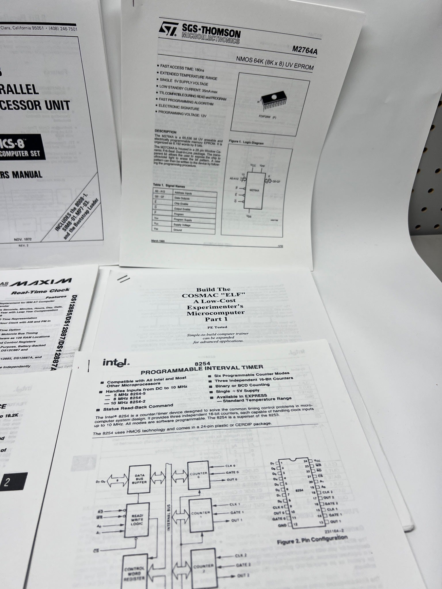 Altair 8800 & Intel 8008 Technical Documentation - Reprints